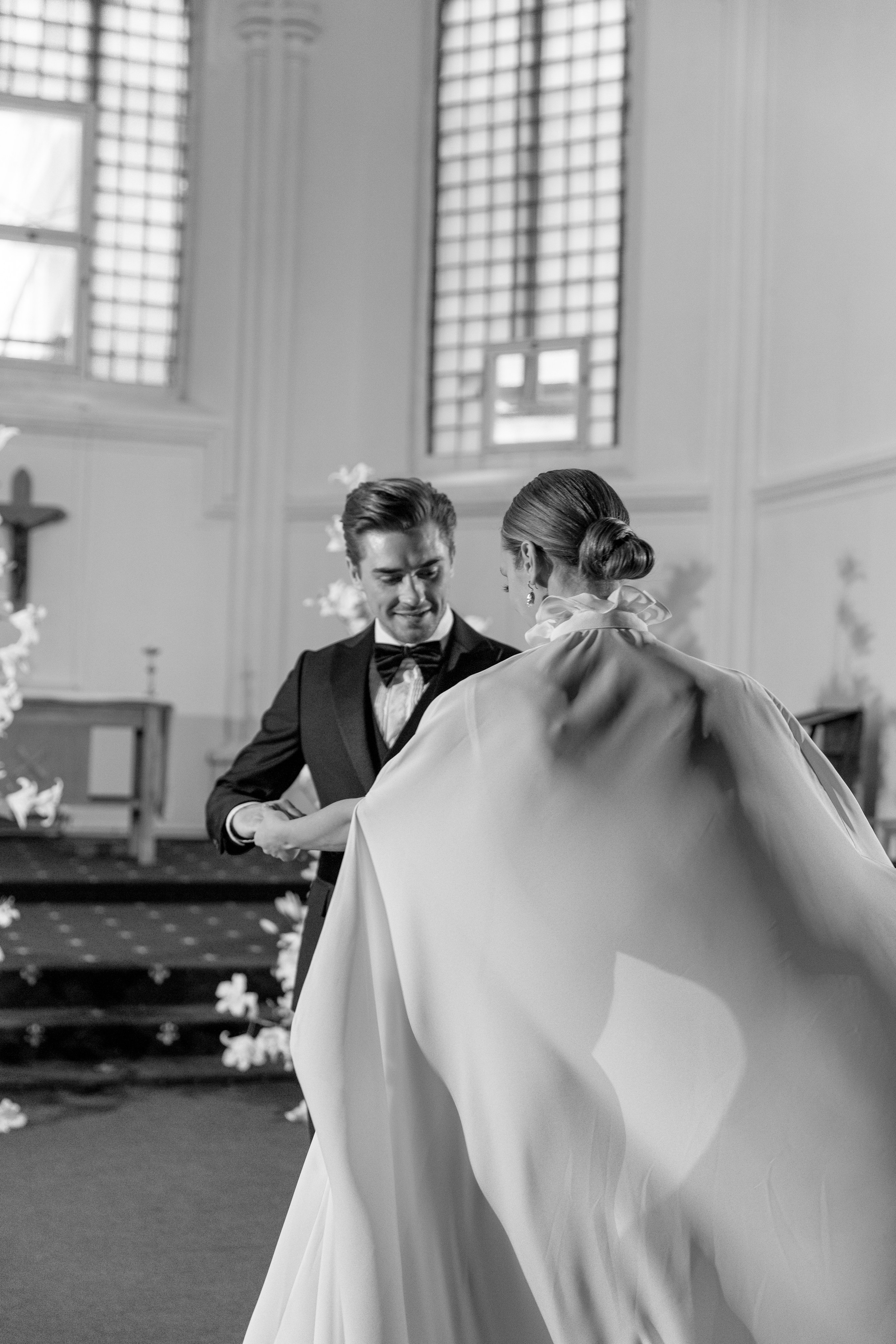 Съёмка в католической церкви. Свадебный фотограф Полина Панина