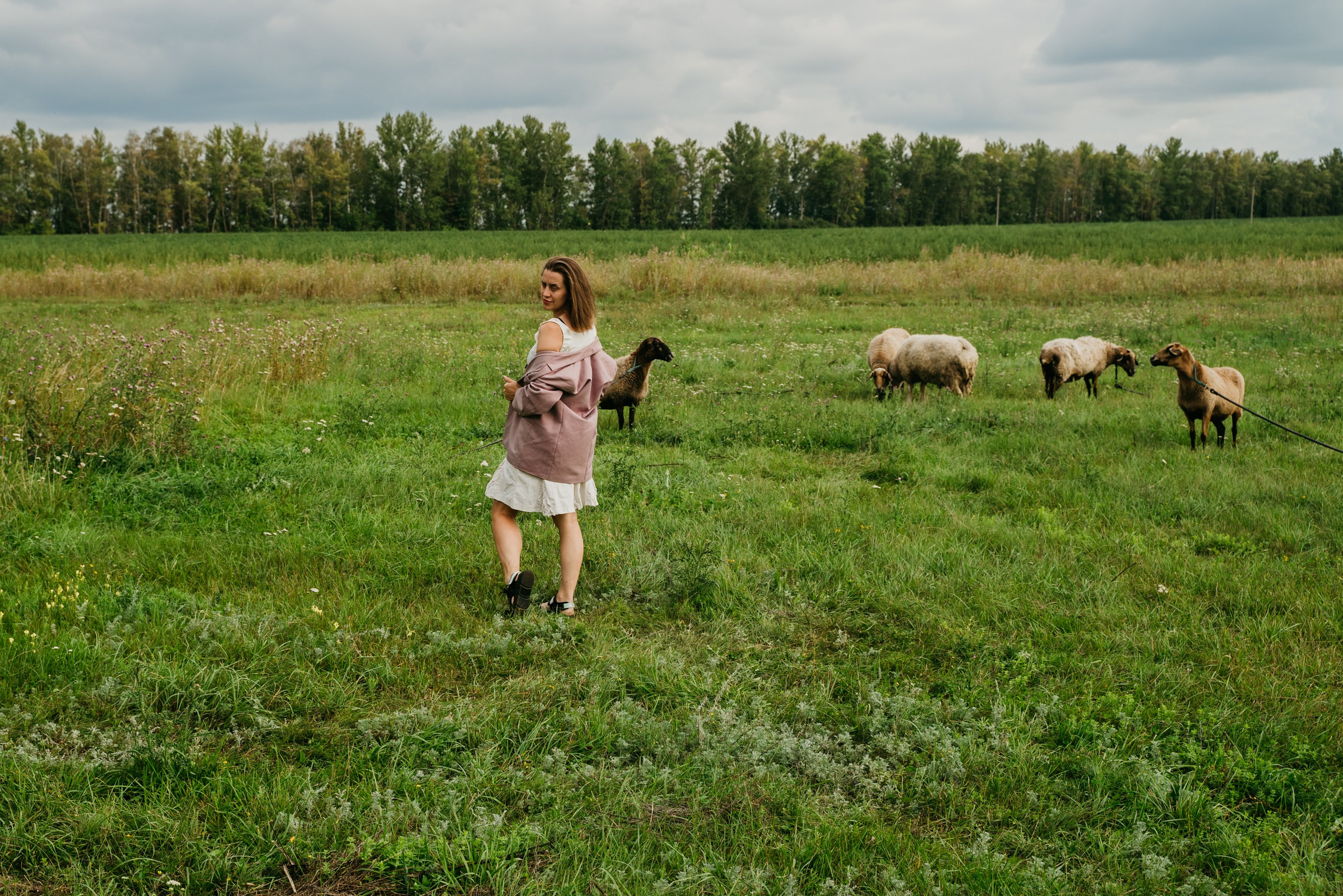 Деревенские мотивы портретной фотографии. Свадебный, семейный, портретный, репортажный фотограф в Санкт-Петербурге