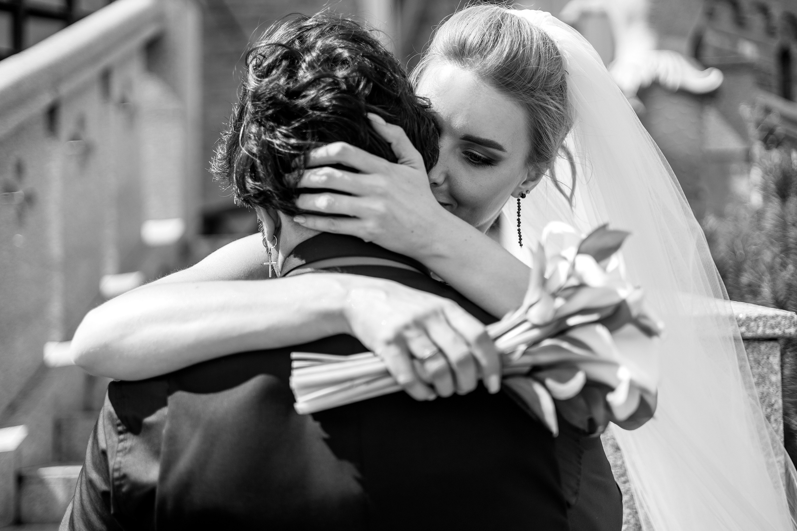 Евгений Саранцев, президент мотоклуба «Garage 13 MCC» и прекрасная Ирина. Фотограф Елена Медок Калининград