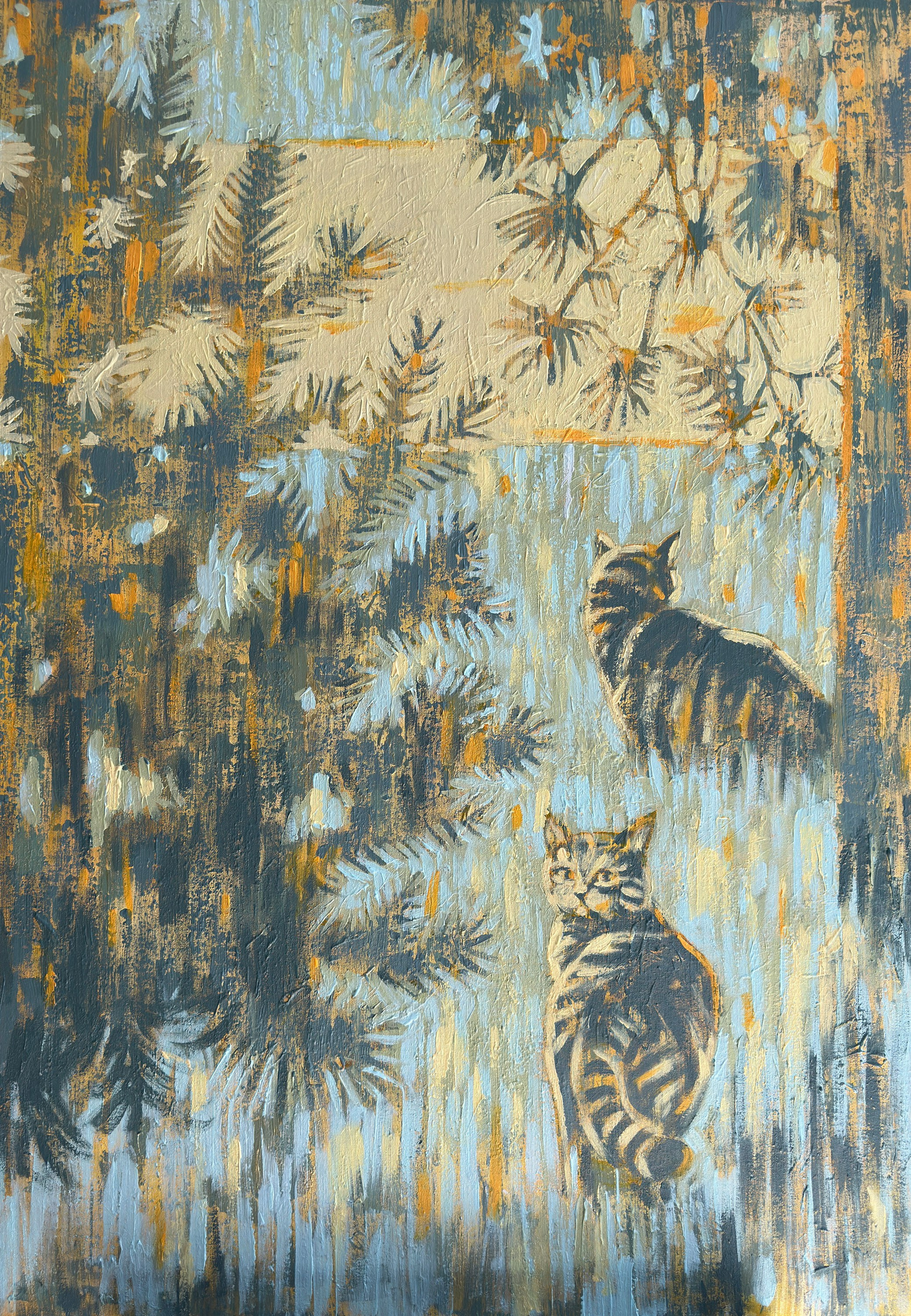 Immersion in nature. Artist Ekaterina Prisich