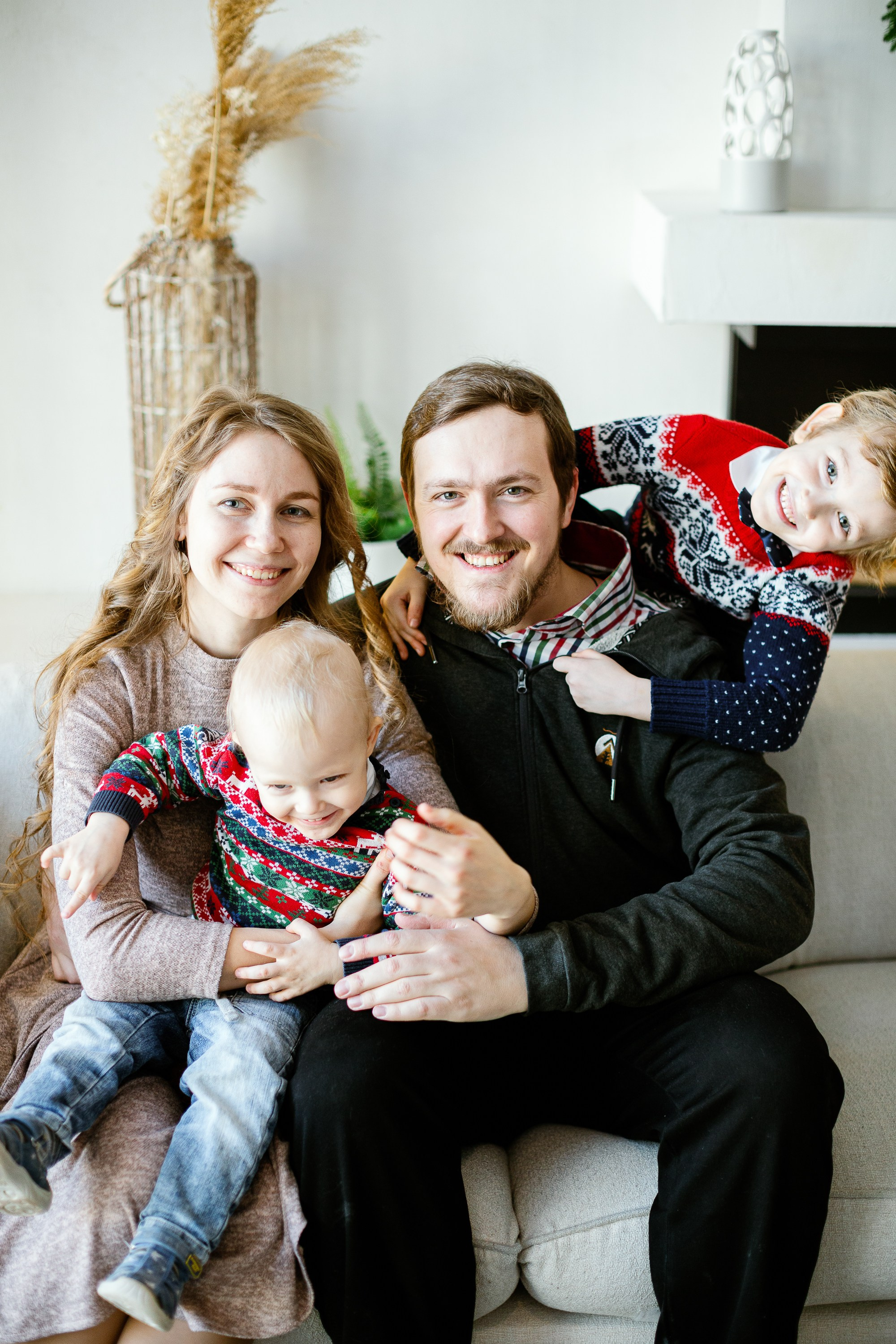 Новогодняя фотосессия в студии