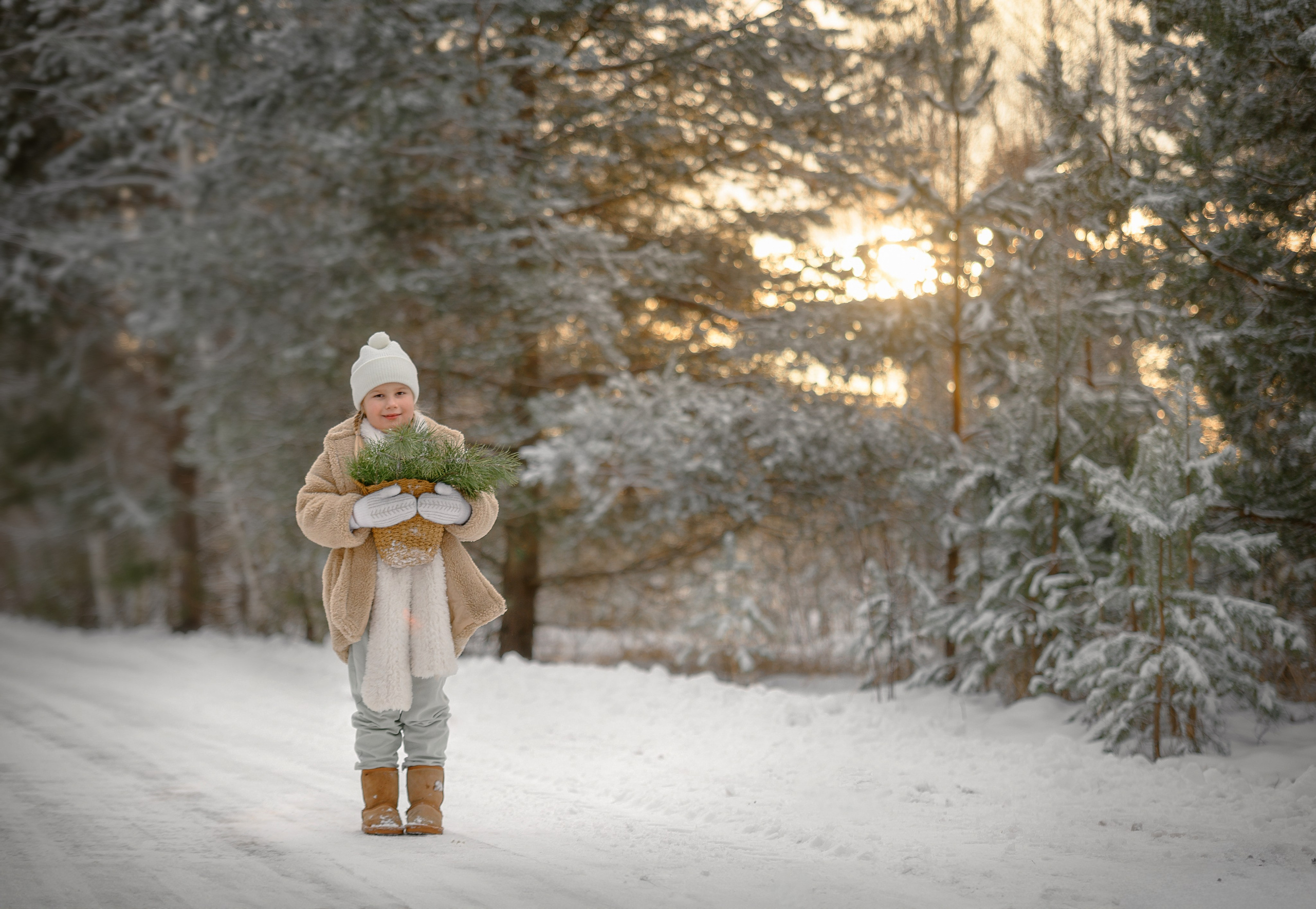 Зимняя, сказочная. Семейный и детский фотограф в Шатках и Арзамасе Александра Магомедова