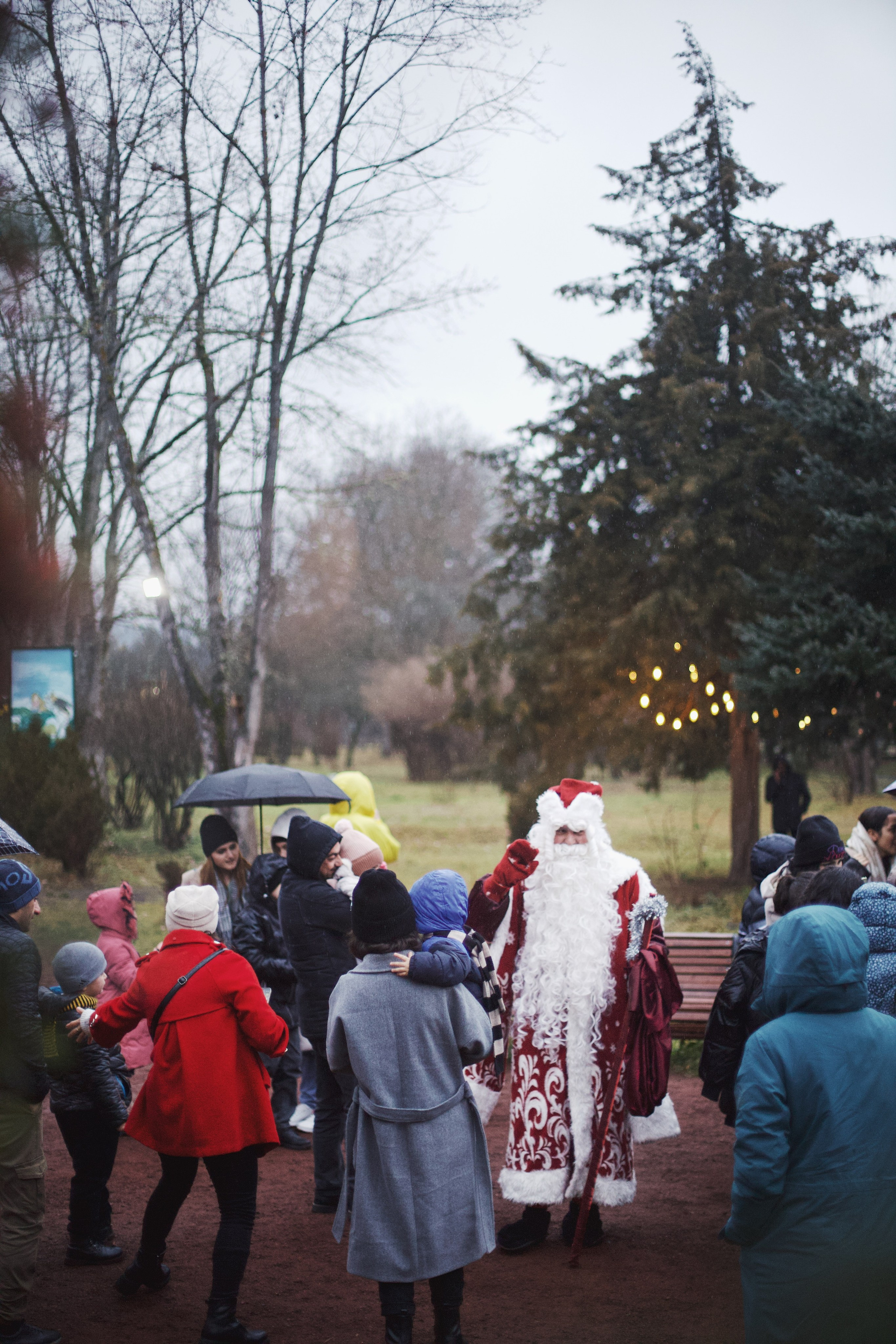 Christmas Tree opening in Dilijan city park. Фотограф в Армении Женя Гилевич