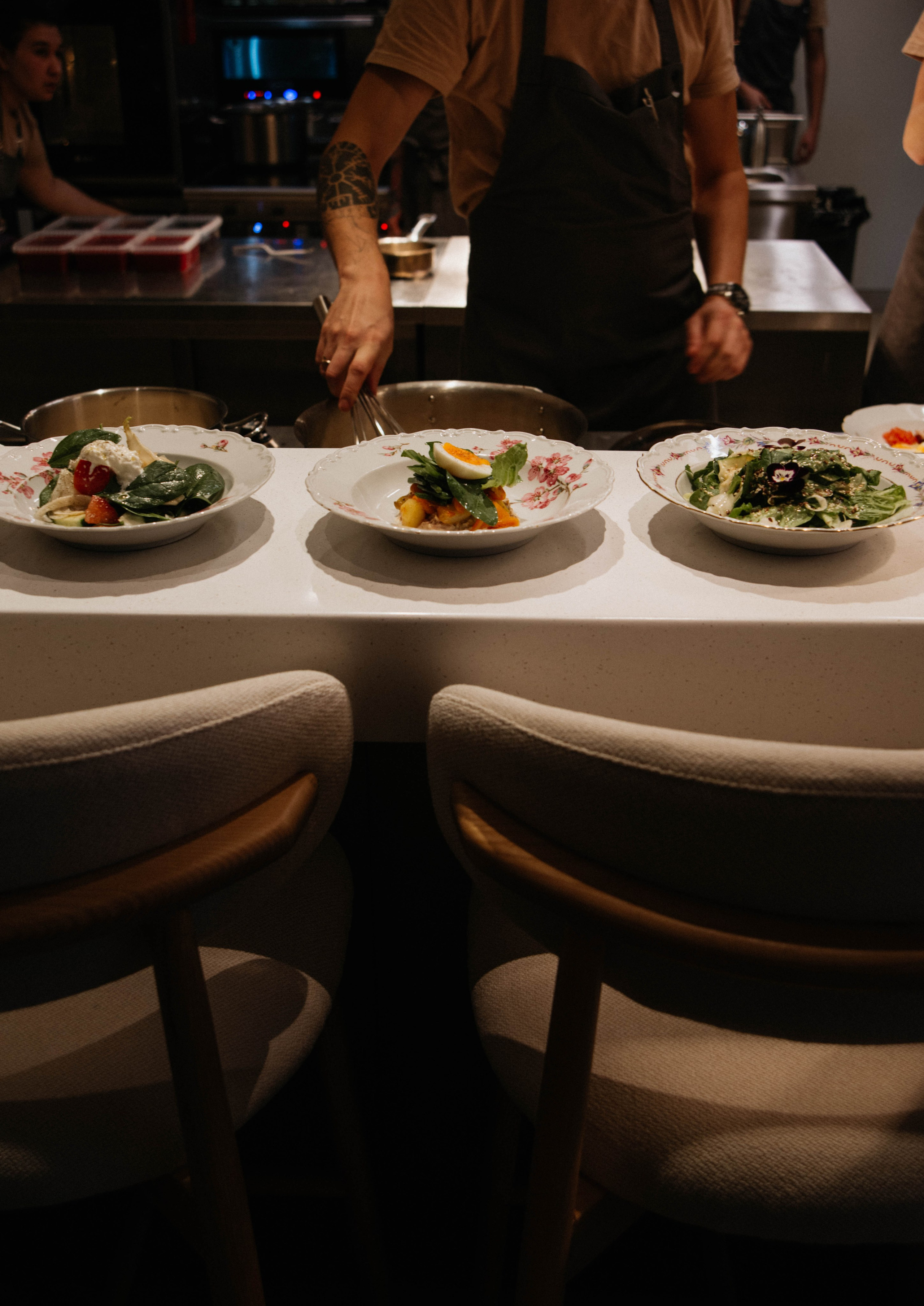 Контентная фотосессия для ресторана La Volte. Ксения Glossa. Портретный и репортажный фотограф в Самаре