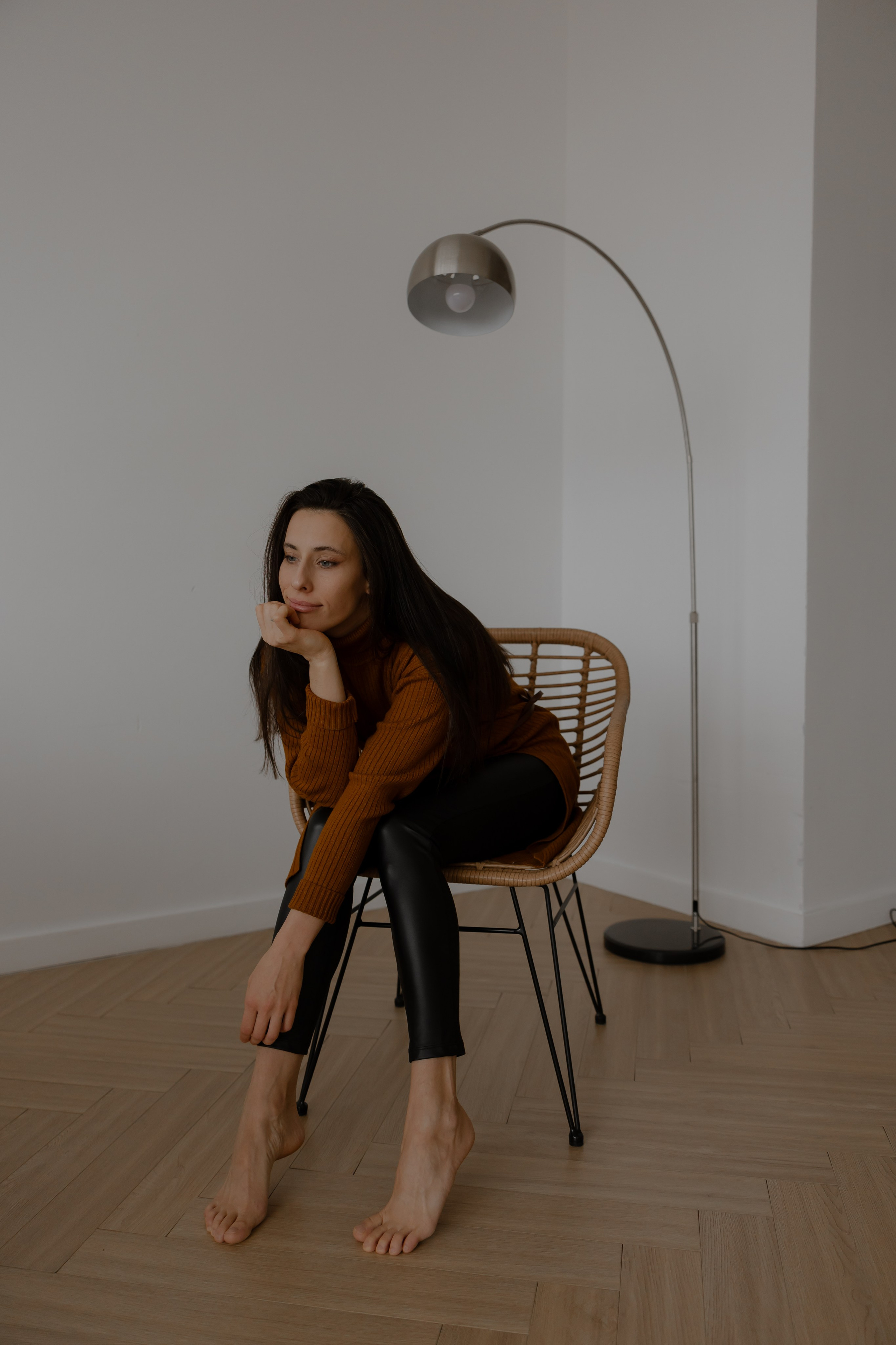 Женский портрет в студии. Фотограф в Новосибирске Екатерина Васильева