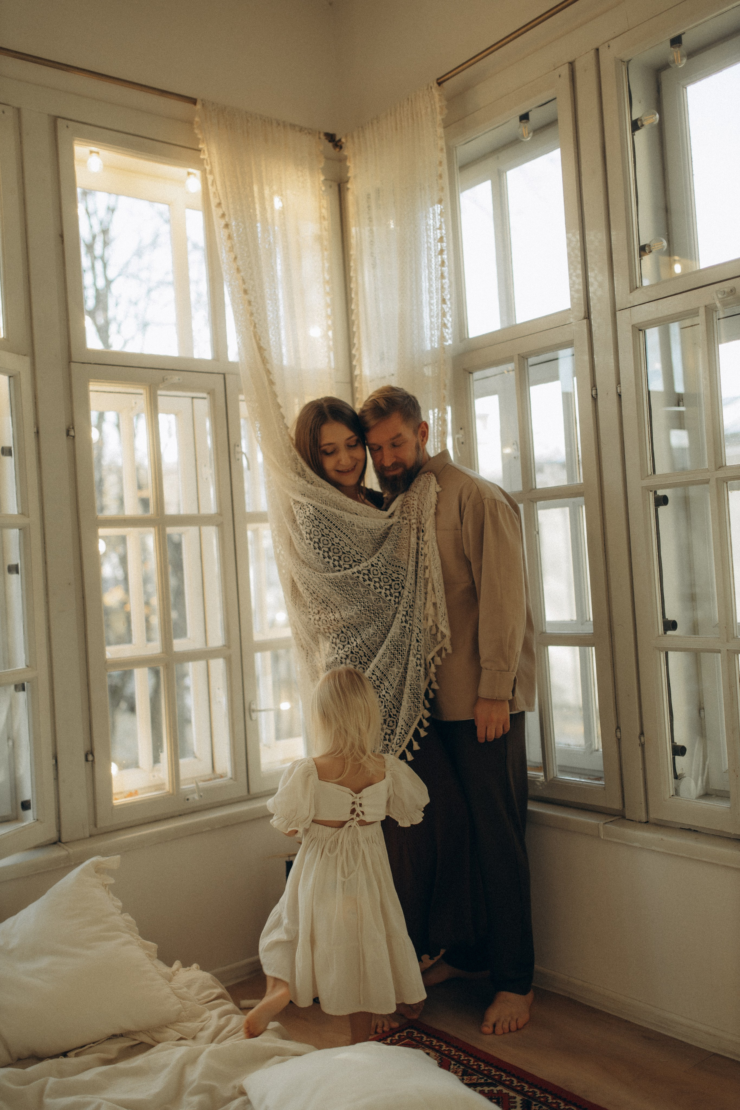 Сергей, Ангелина и Есения. Фотограф в Петербурге Ольга Стрельченко