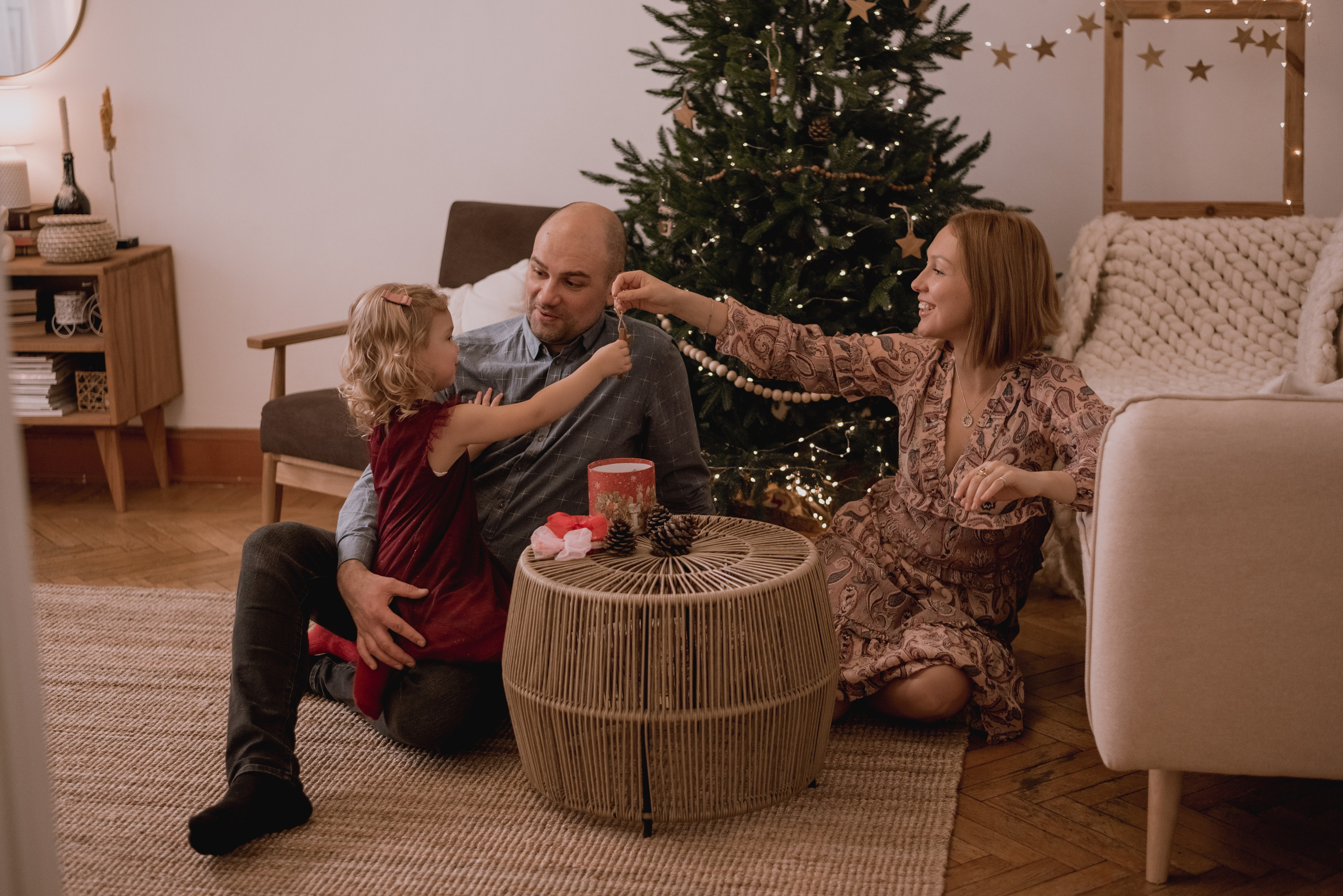 Кристиночка с мамой и папой. Ульяна Сёмина, фотограф, Москва