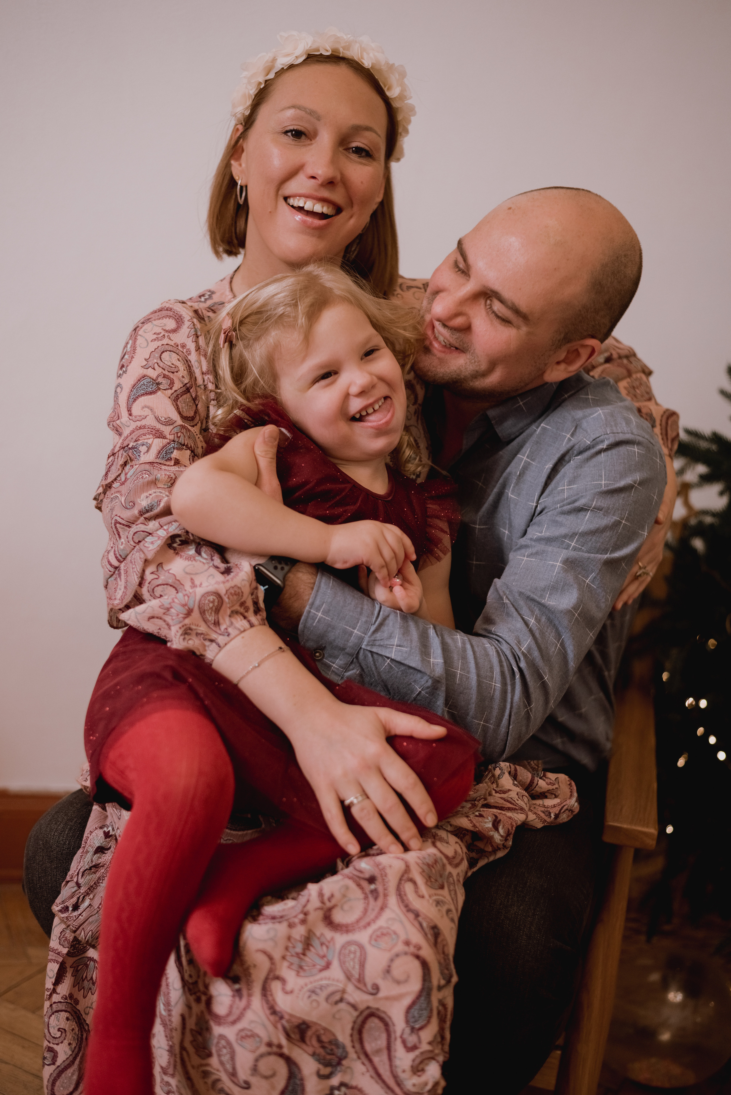 Кристиночка с мамой и папой. Ульяна Сёмина, фотограф, Москва