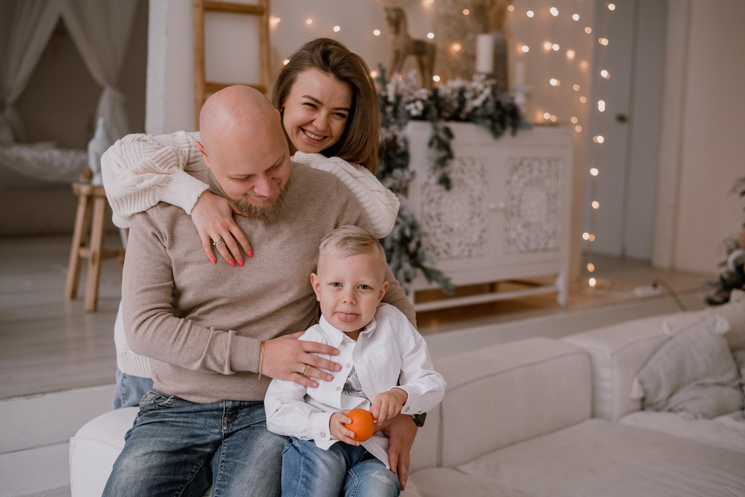 Лина, Сергей и Мишаня. Ульяна Сёмина, фотограф, Москва