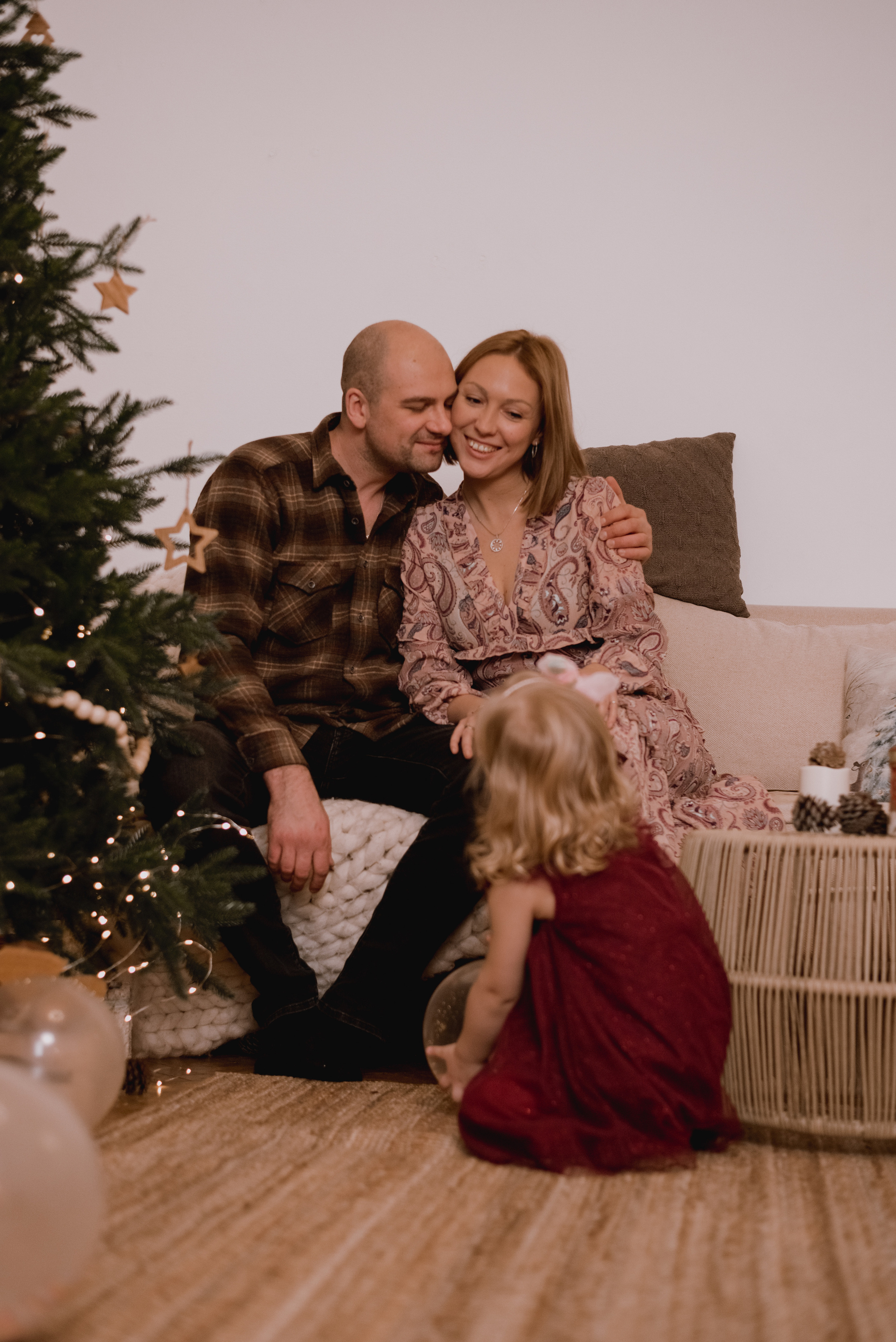 Кристиночка с мамой и папой. Ульяна Сёмина, фотограф, Москва