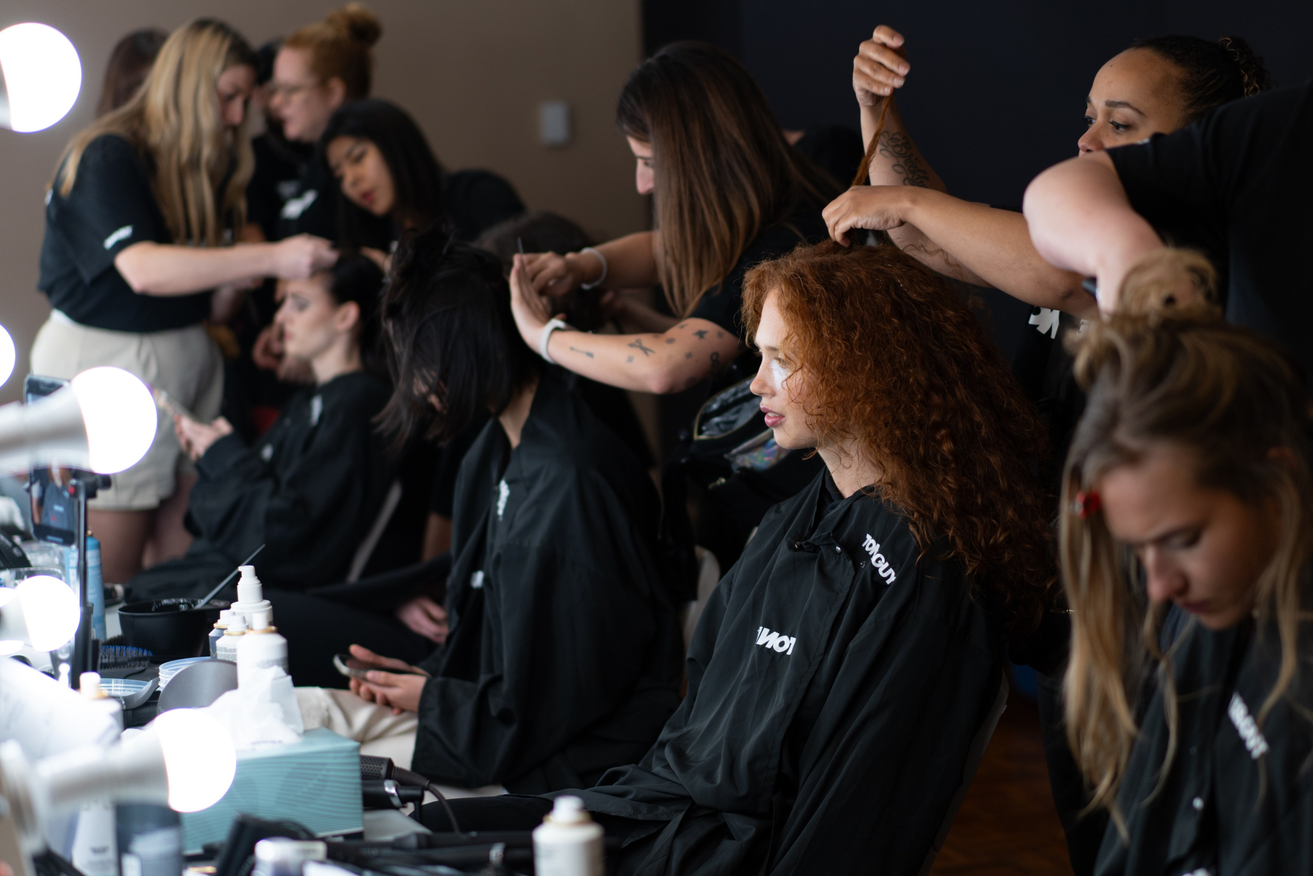 BTS for TONI&GUY. Ekaterina-samoylova.com