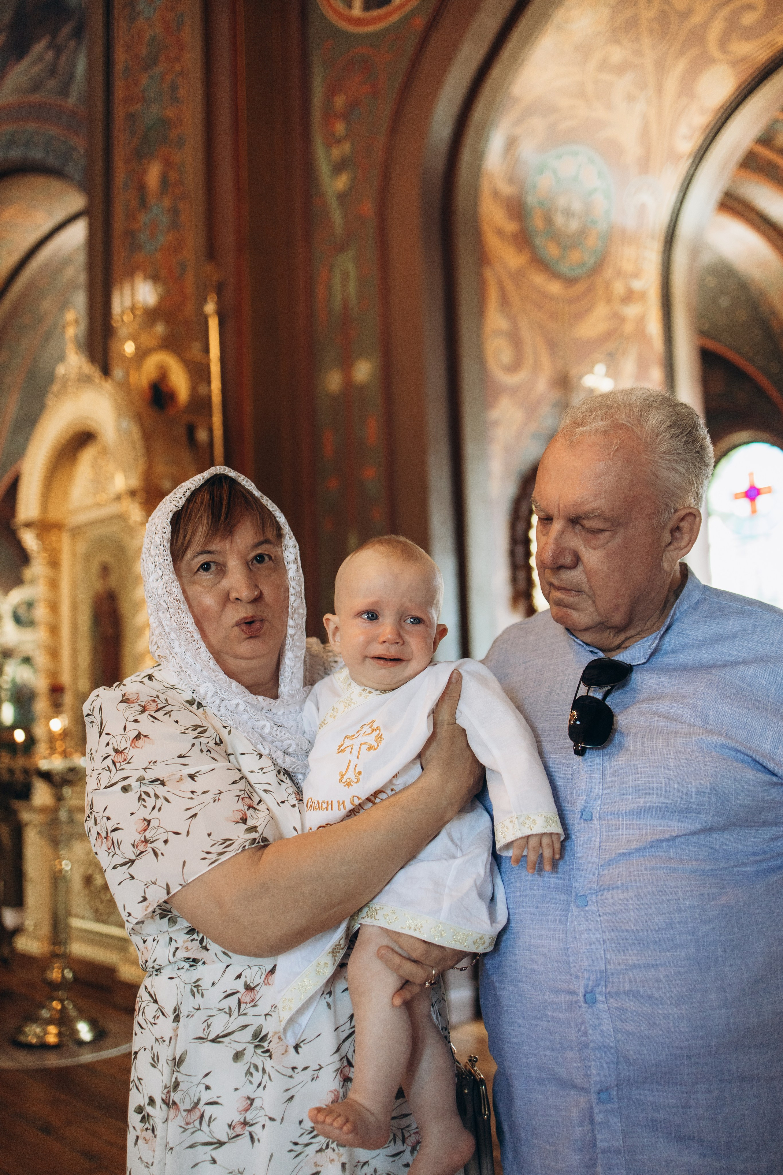 Двойное крещение Анны и Саши. Самый теплый фотограф в Краснодаре Рябоконь Ксения