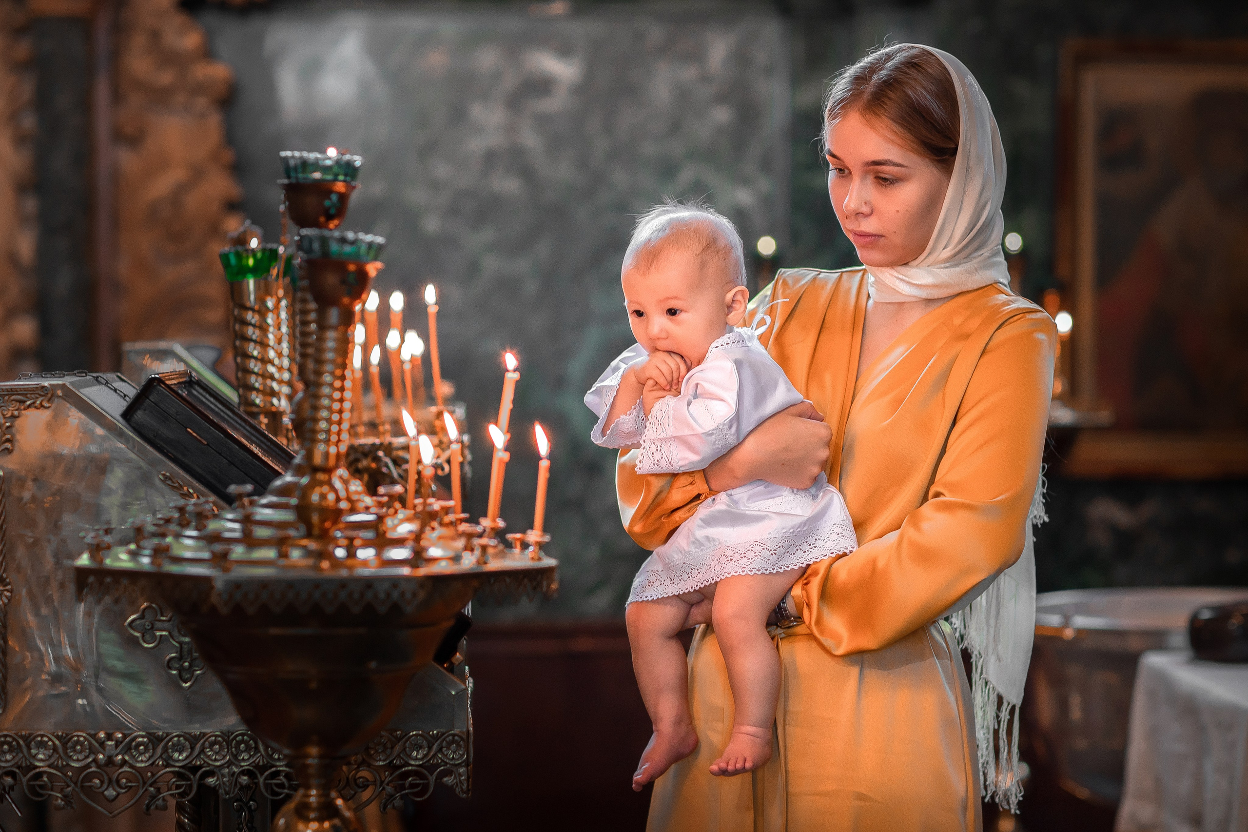 Таинство Крещения. Детский фотограф в Иркутске Татьяна Черкашина