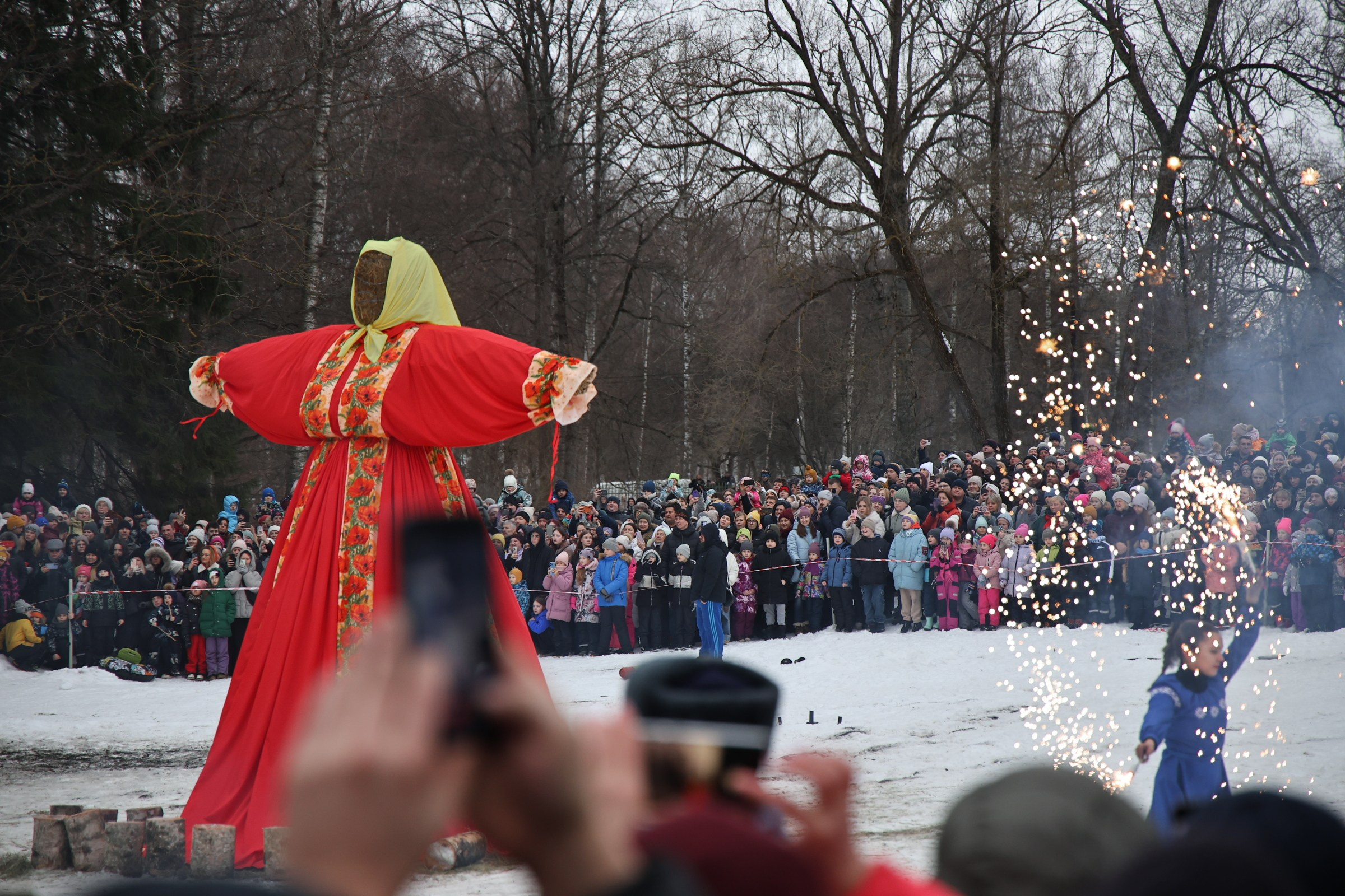Широкая Масленица ГМЗ Павловск. Фотограф Валерий Сабрам
