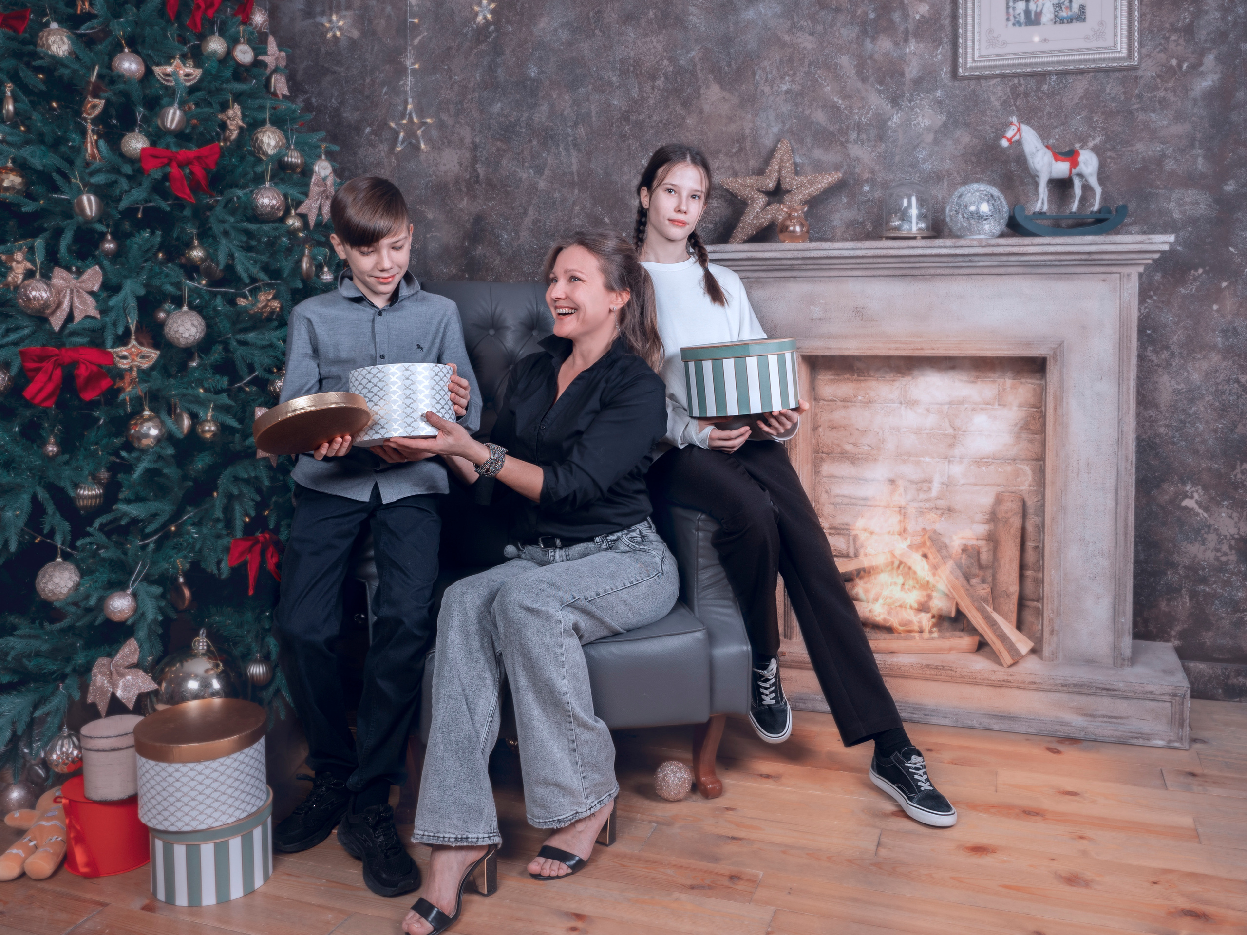 Новый год. Семейные фотографы в Екатеринбурге Анна и Александр A&A Best Foto