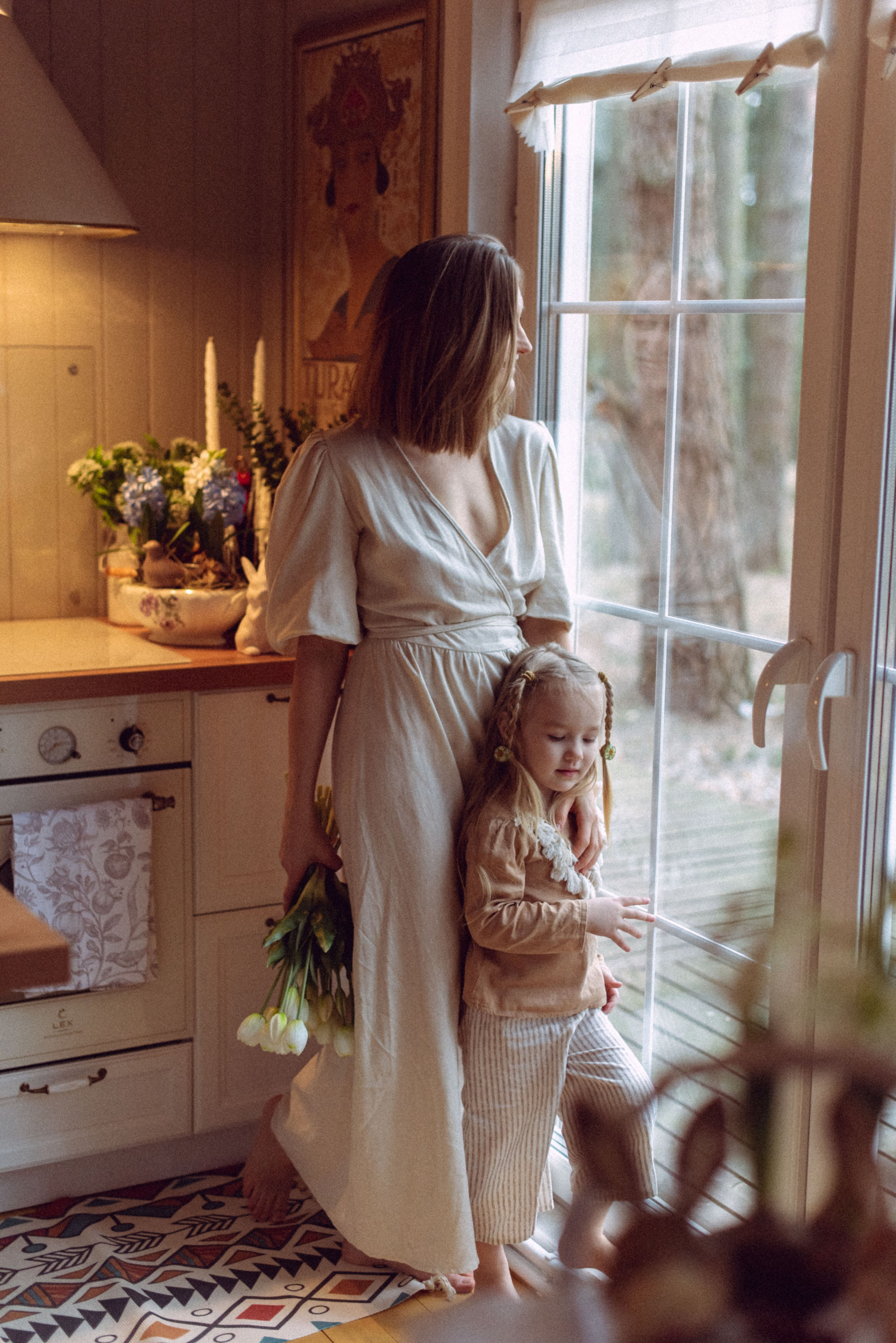 Даша с детками. Женский фотограф в Москве и МО