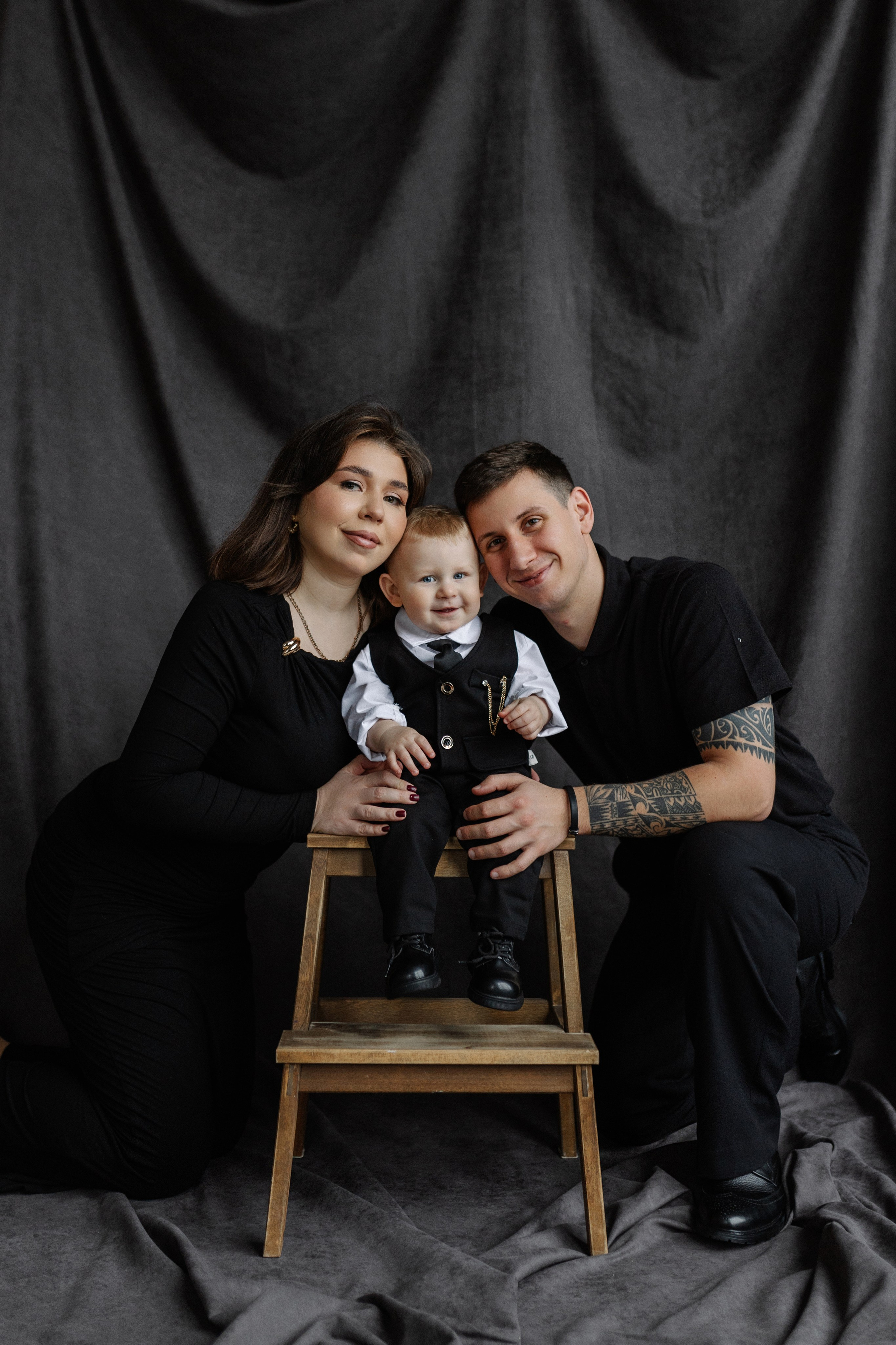 Таня, Андрей и Лев. Семейный фотограф в Краснодаре Яна Морева