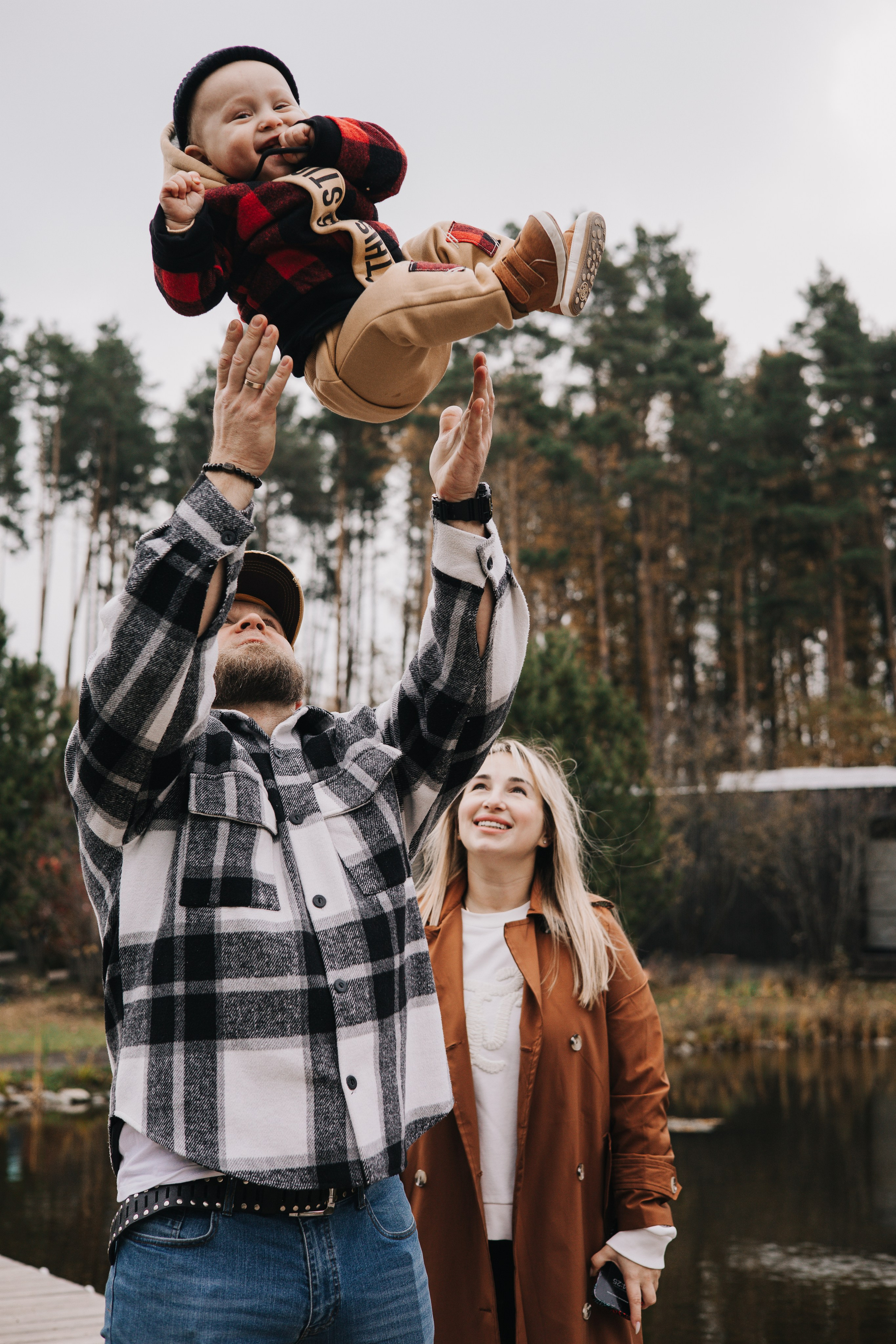 Семейные фотоистории на природе