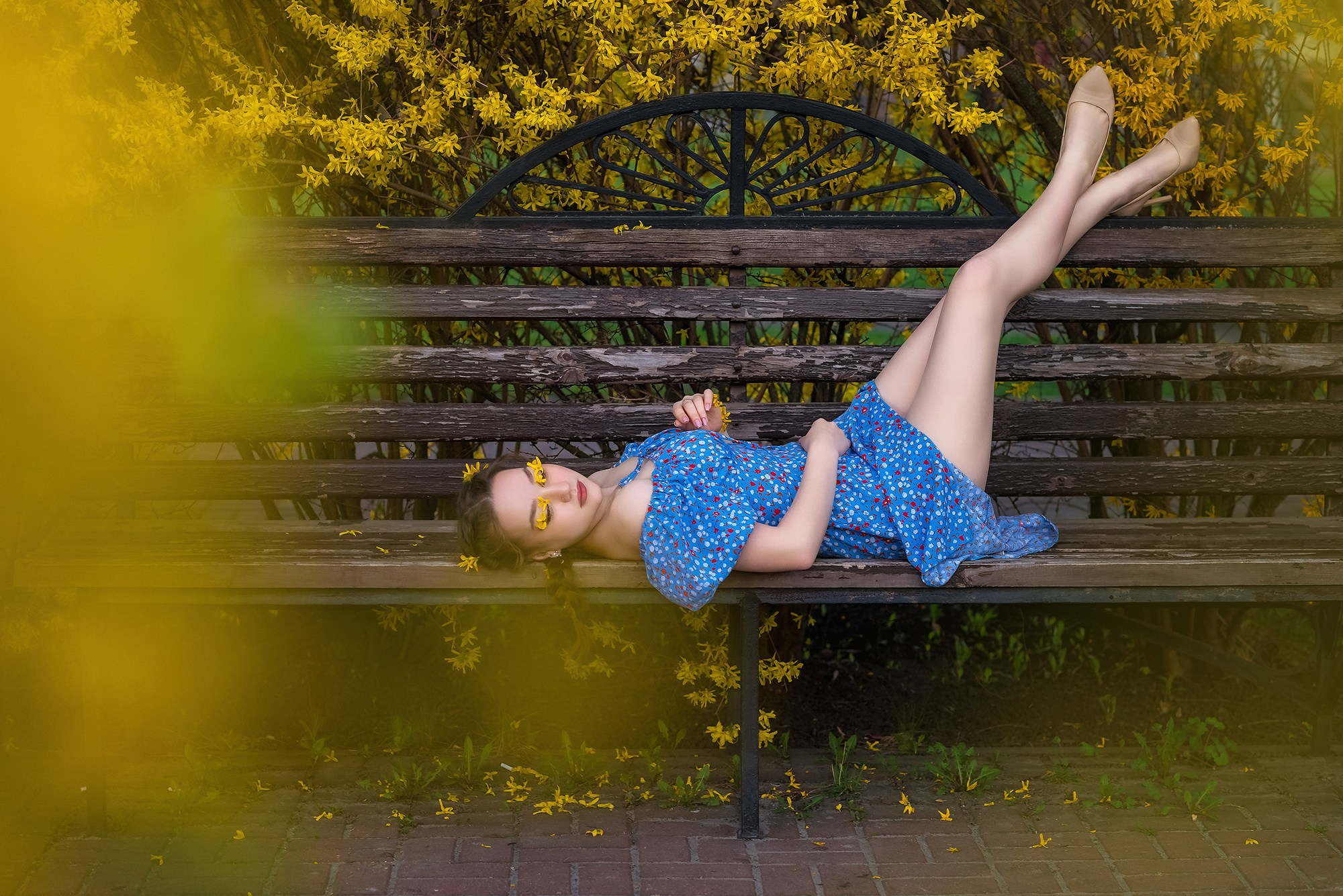 Форзиция. Женский фотограф Крещение Венчание Москва Брянск