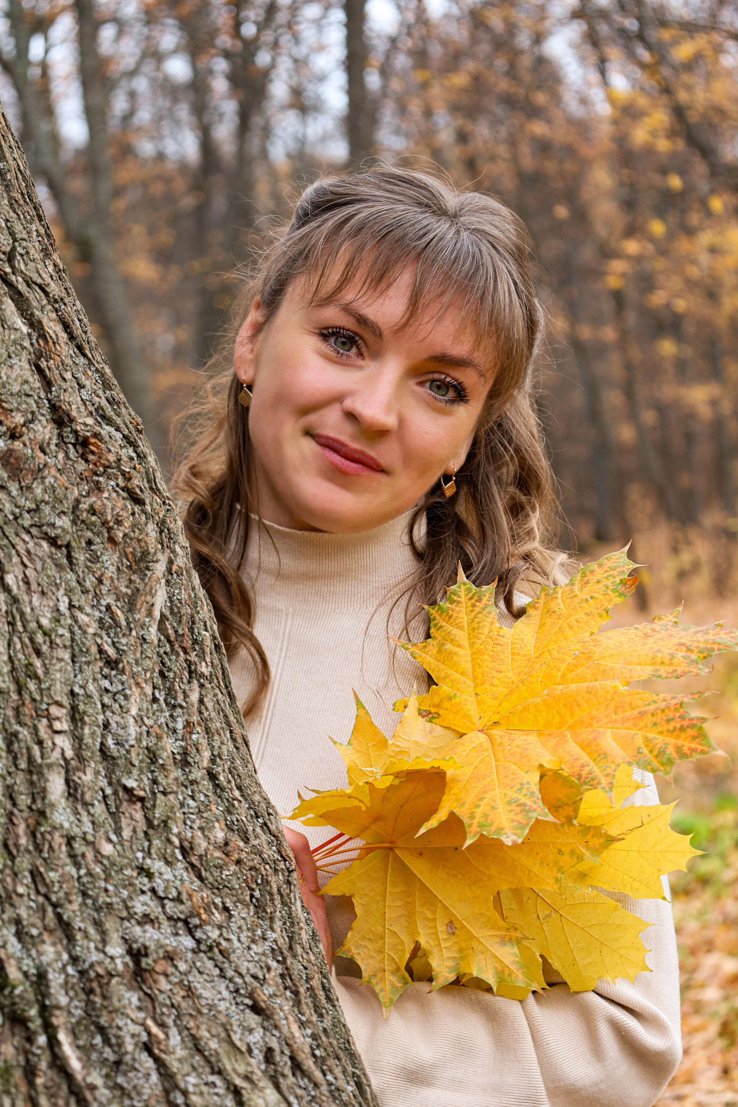 осенняя фотосессия пикник мама с сыном