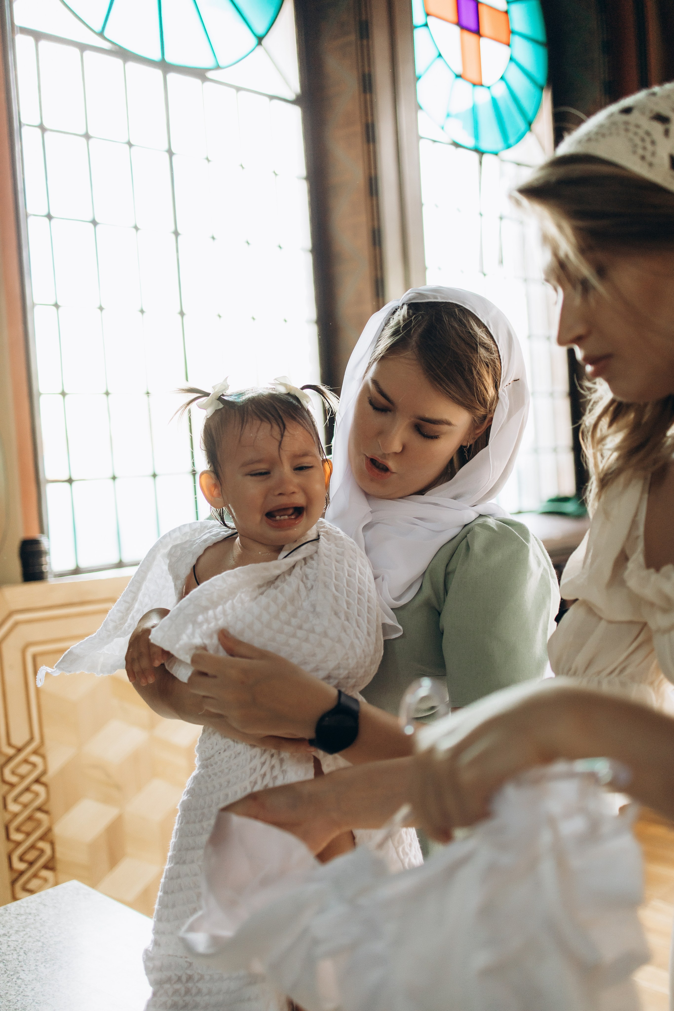 Крещение Стефании. Самый теплый фотограф в Краснодаре Рябоконь Ксения