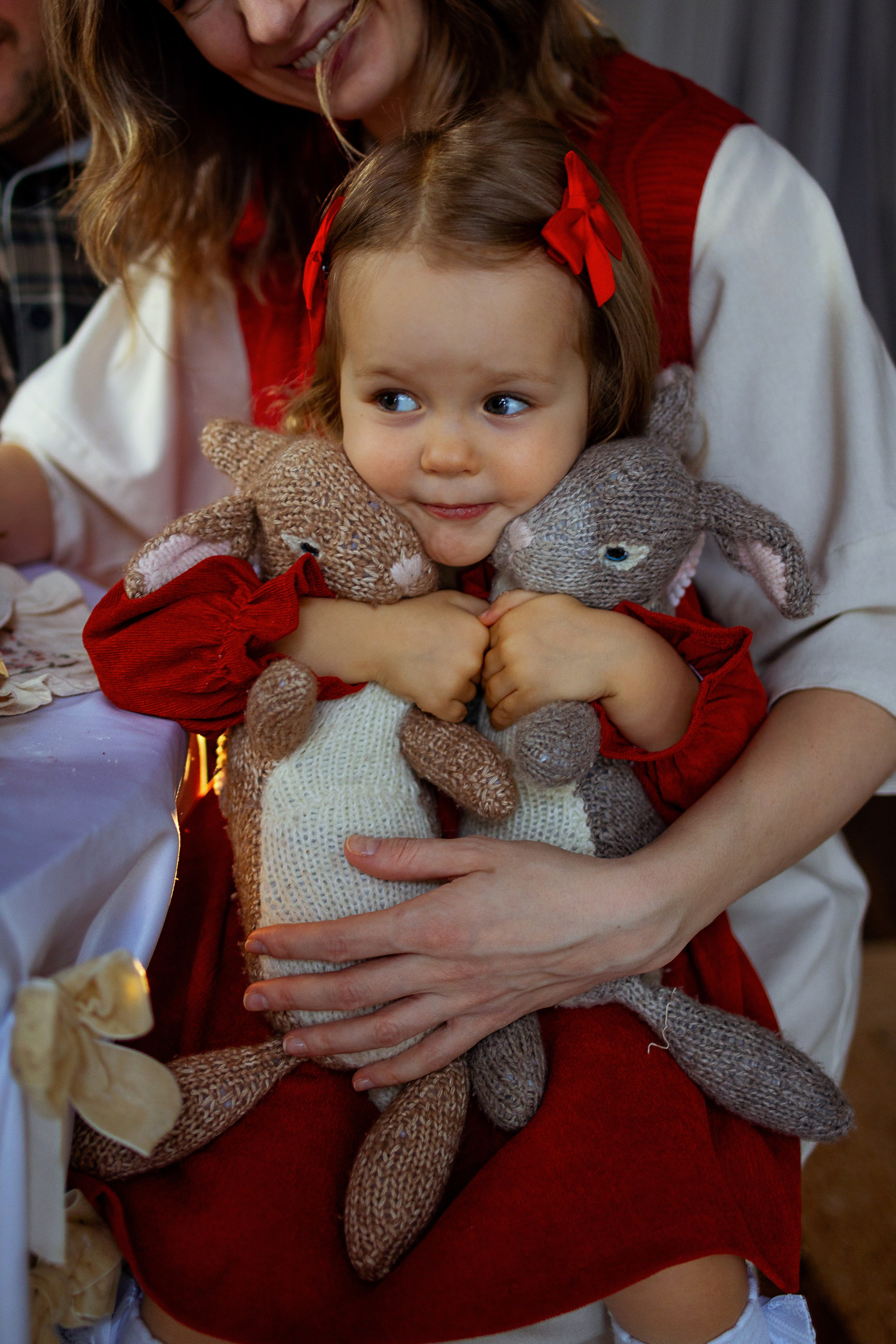 Новогодняя история. Мама и дочка. Фотограф Ульянкина Мария