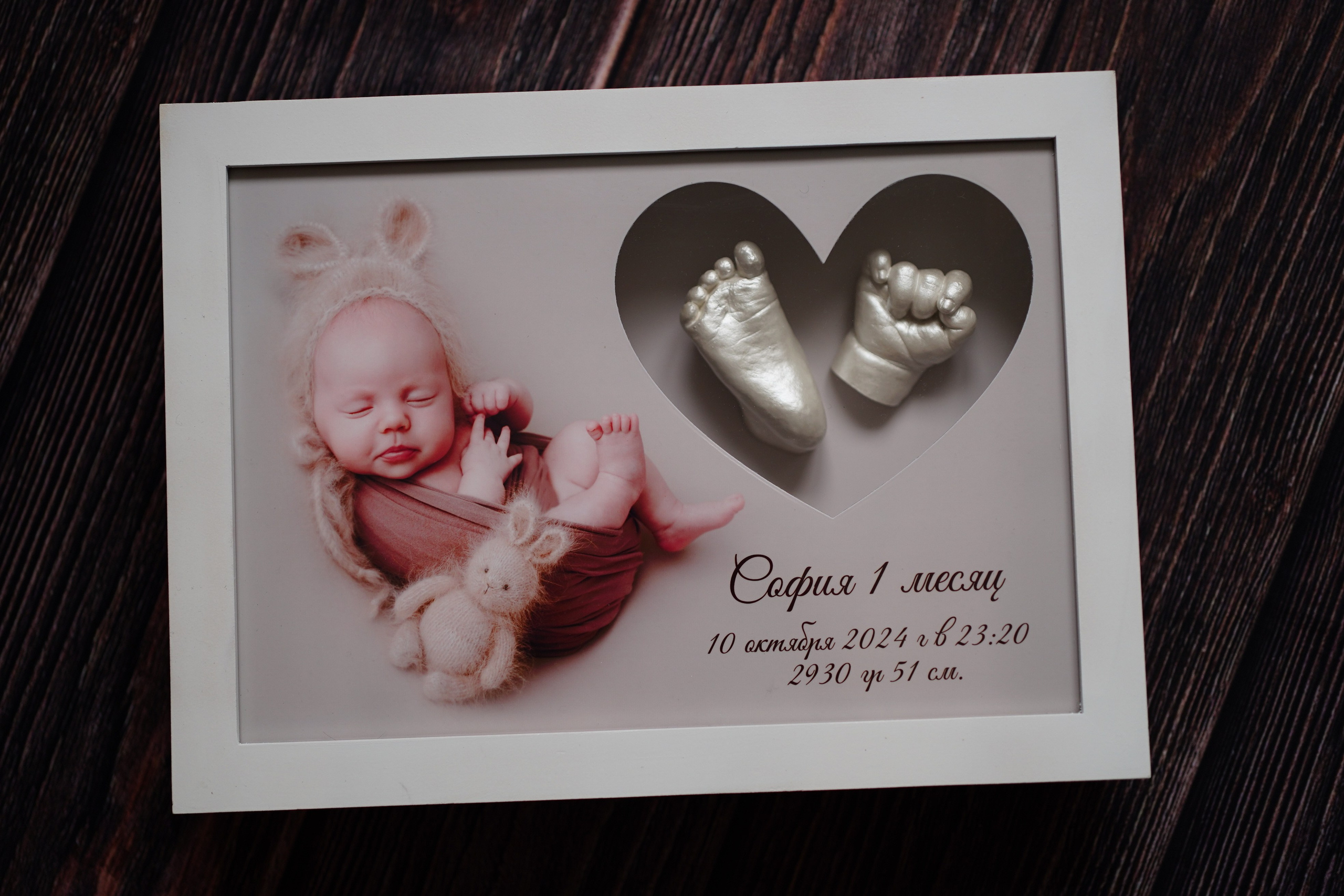 Оригинальный подарок родителям — слепки ручек и ножек ребёнка, Нижний Новгород