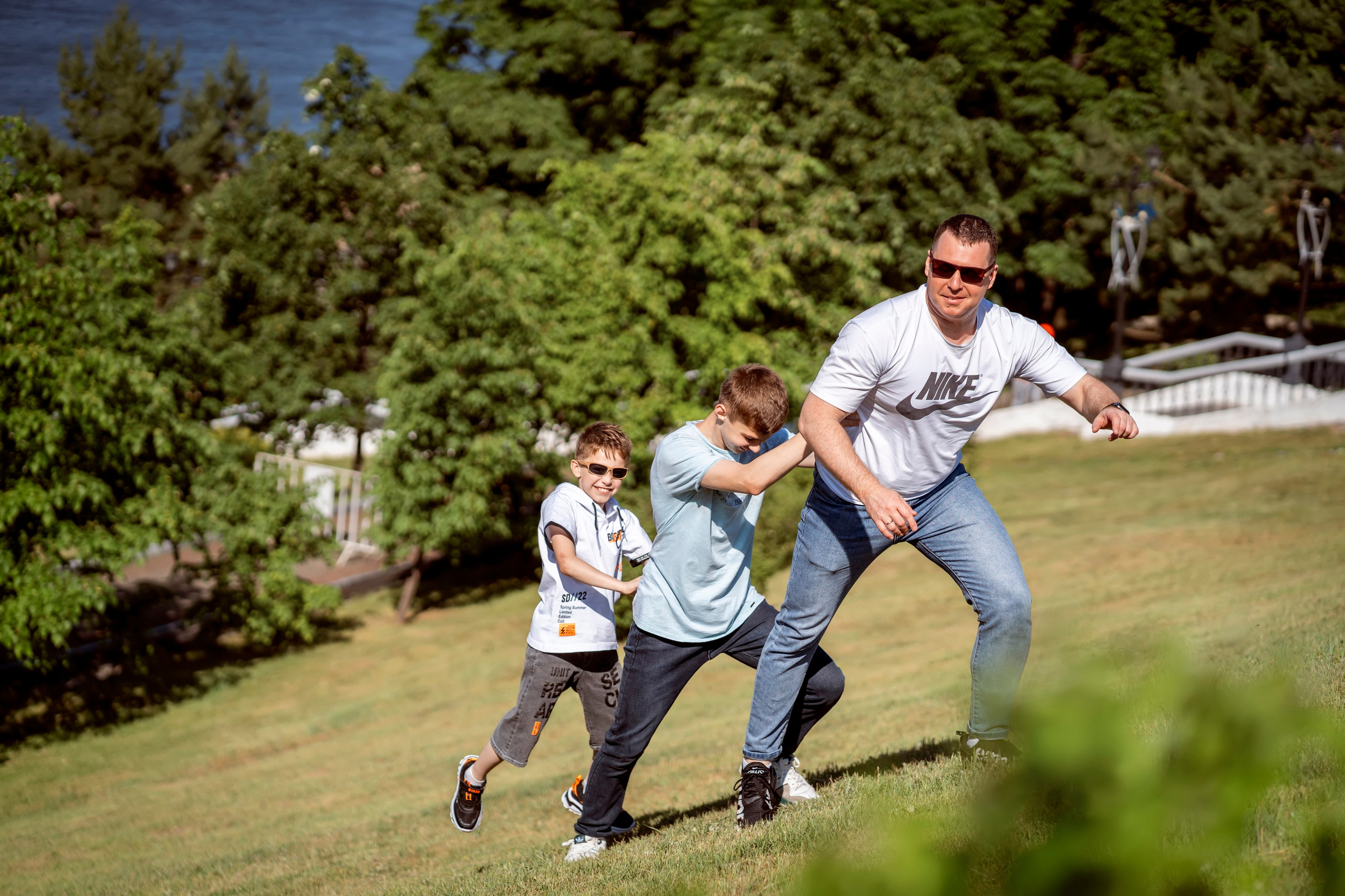 Летняя прогулка в парке. Семейный и детский фотограф в Хабаровске Анна Гриневич