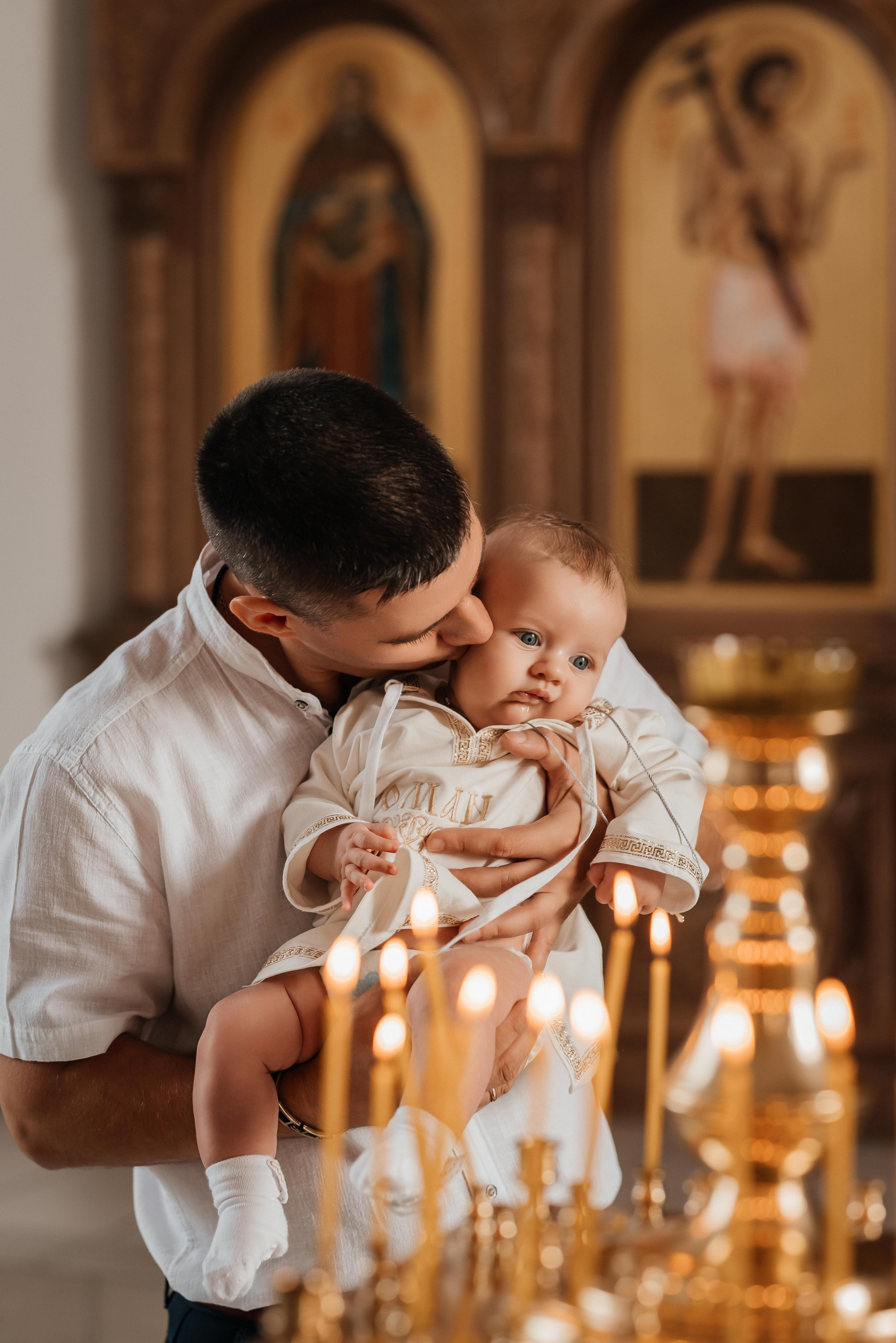 Крещение Ромы. Свадебный и семейный фотограф Яна Стражева. Волгоград, Москва