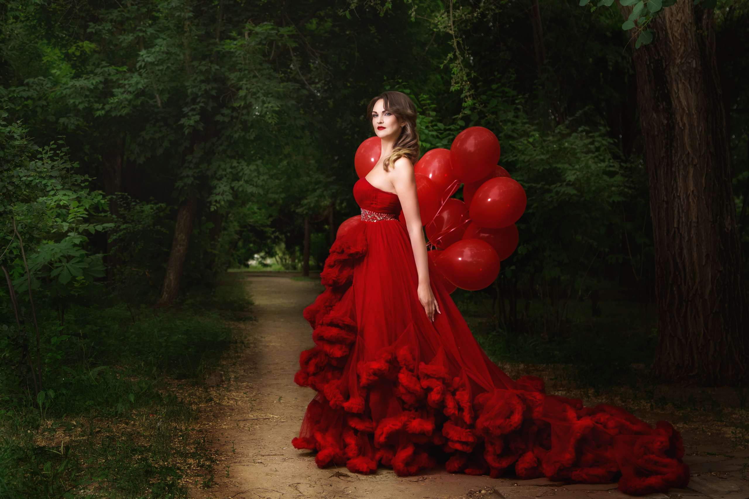 Красные шары. Семейный и детский фотограф в Москве, Волгограде и Волжском Алла Кин