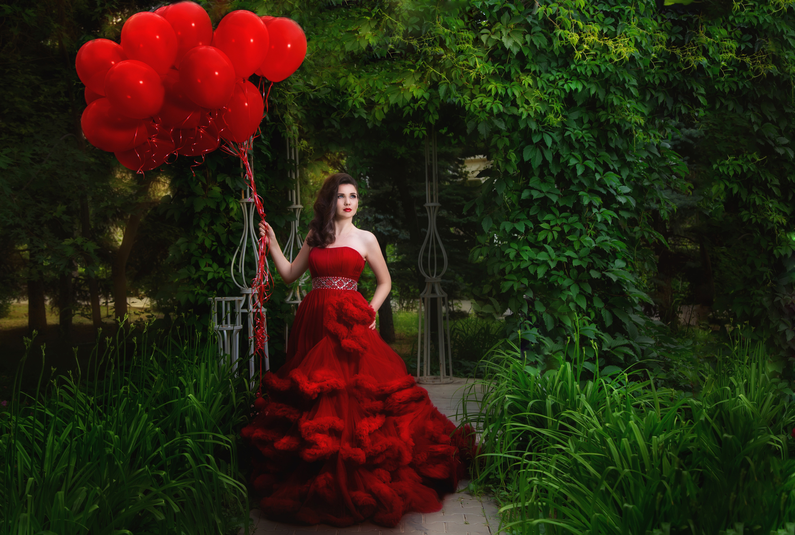 Красные шары. Семейный и детский фотограф в Москве, Волгограде и Волжском Алла Кин