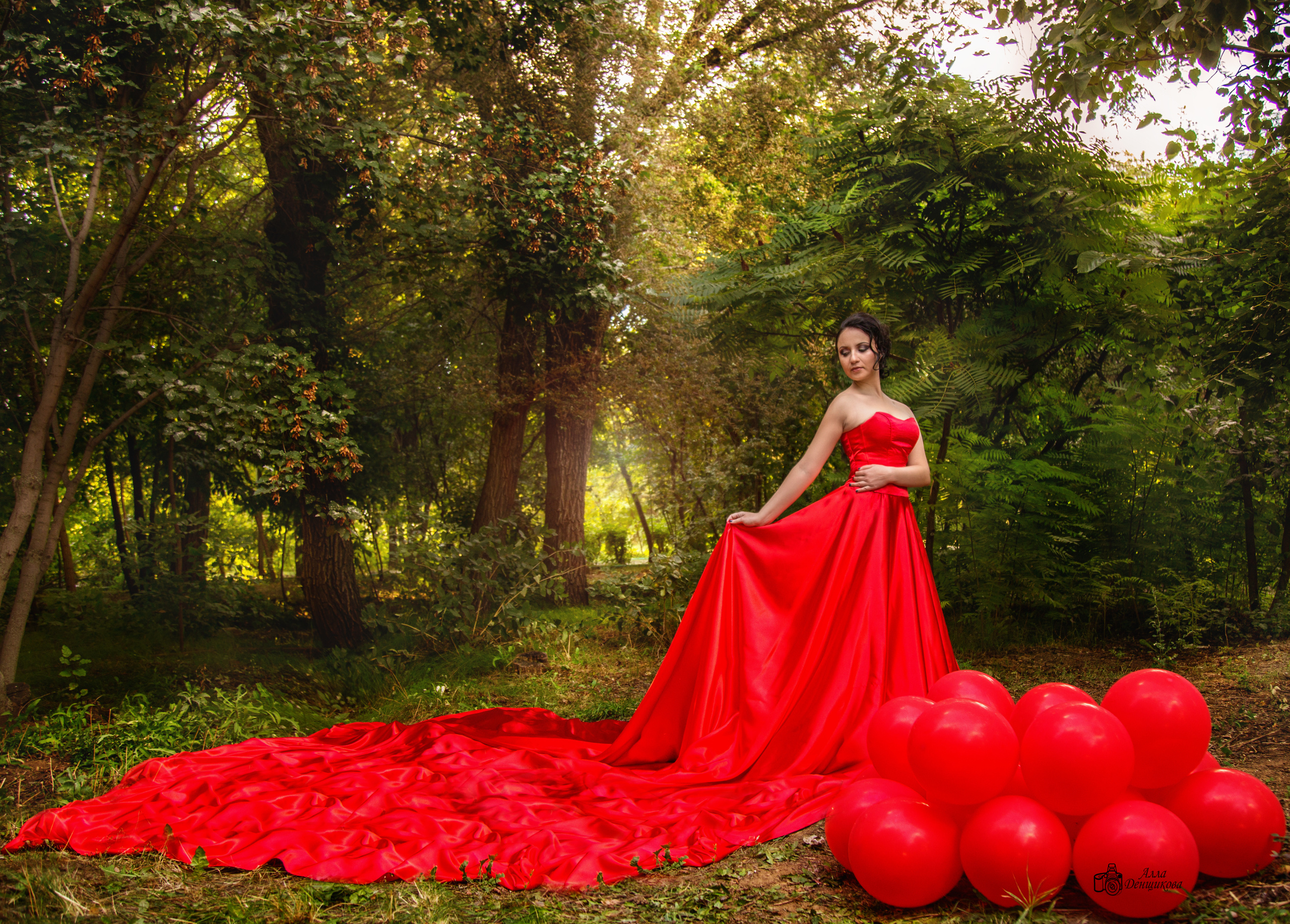 Красные шары. Семейный и детский фотограф в Москве, Волгограде и Волжском Алла Кин
