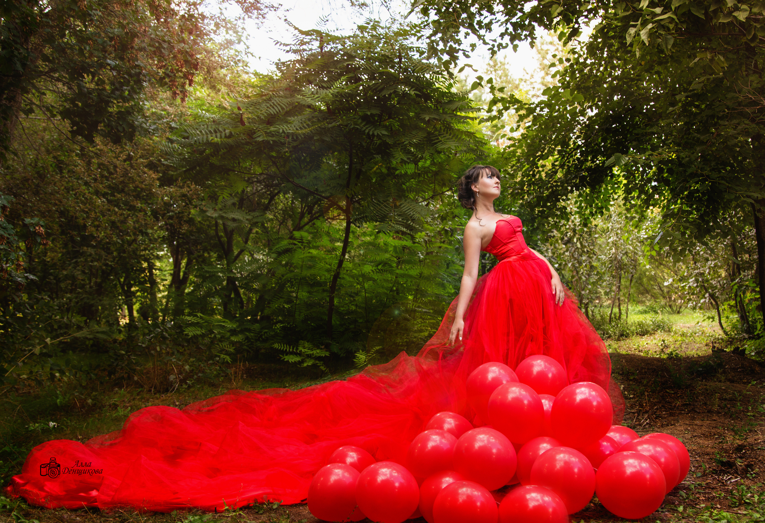 Красные шары. Семейный и детский фотограф в Москве, Волгограде и Волжском Алла Кин