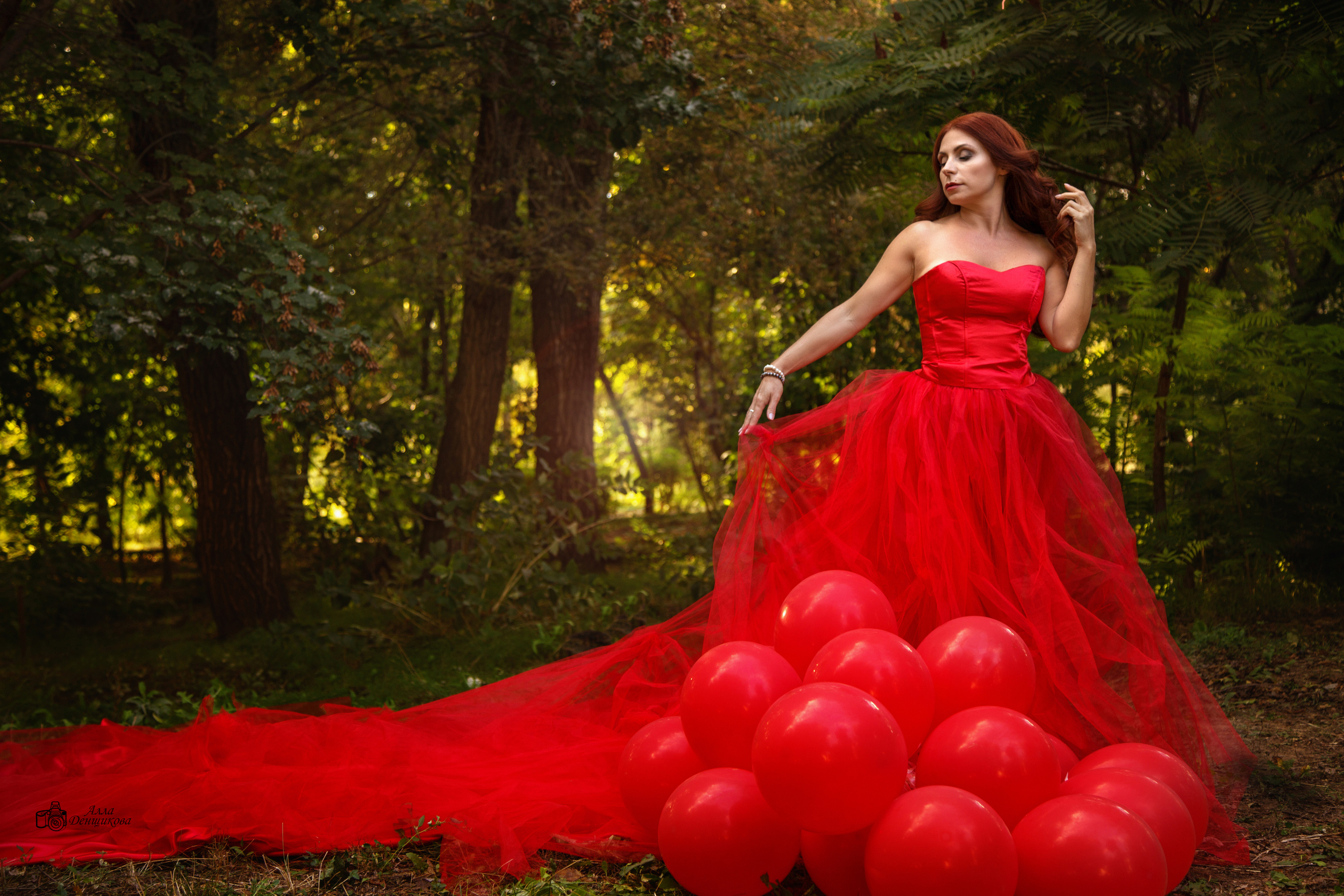 Красные шары. Семейный и детский фотограф в Москве, Волгограде и Волжском Алла Кин