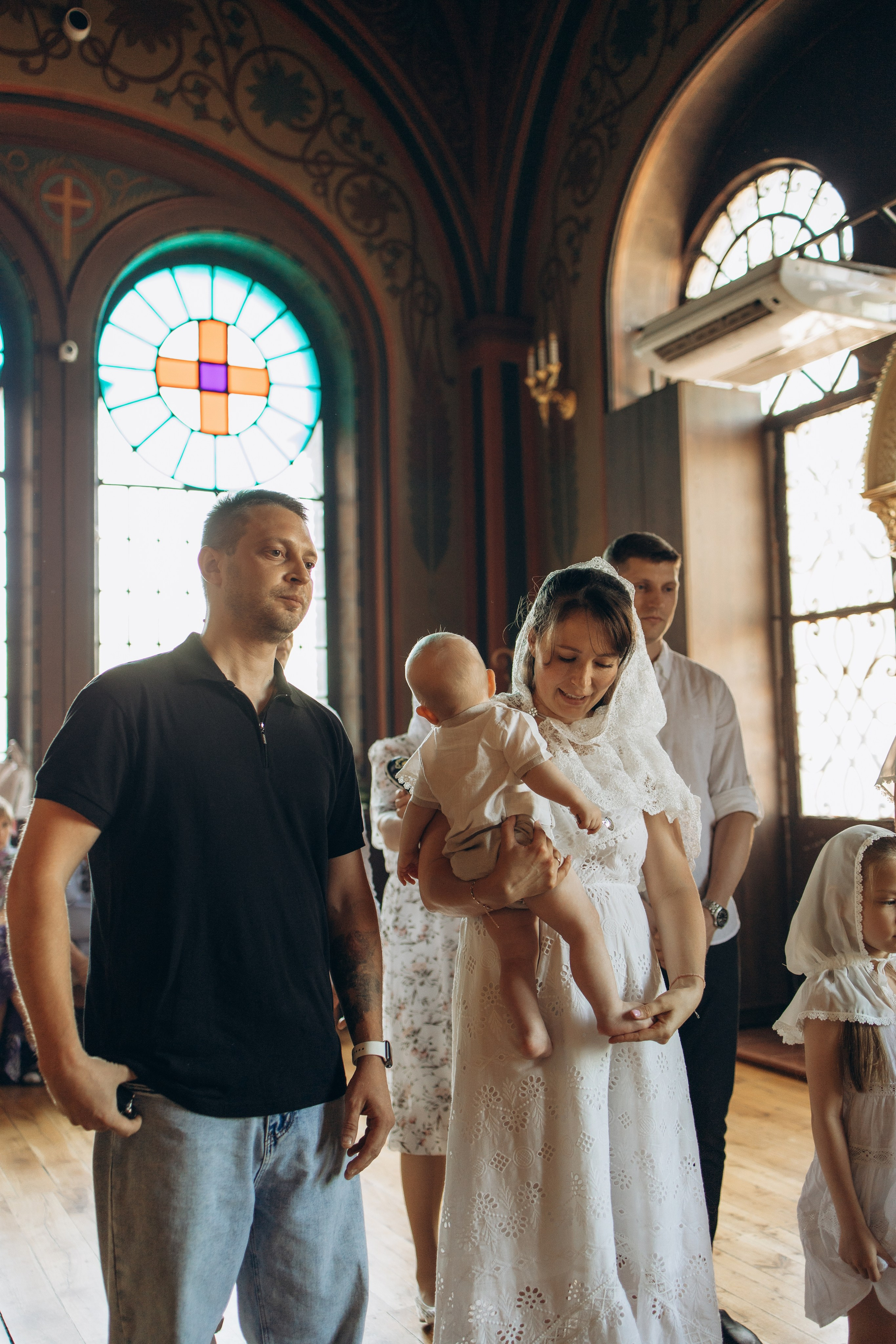 Двойное крещение Анны и Саши. Самый теплый фотограф в Краснодаре Рябоконь Ксения