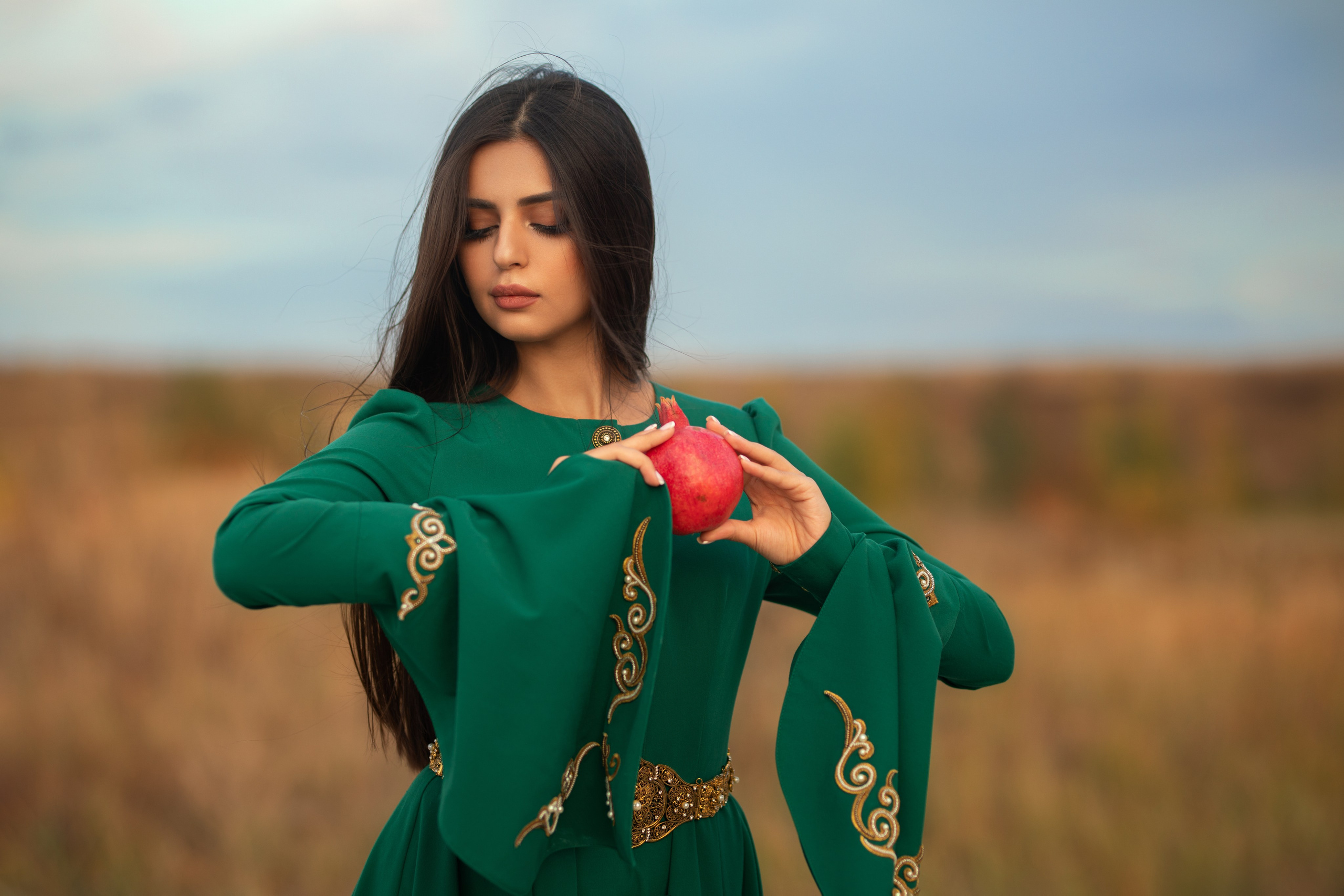 Вечерняя съемка с Джулией на природе в формате для «себя»