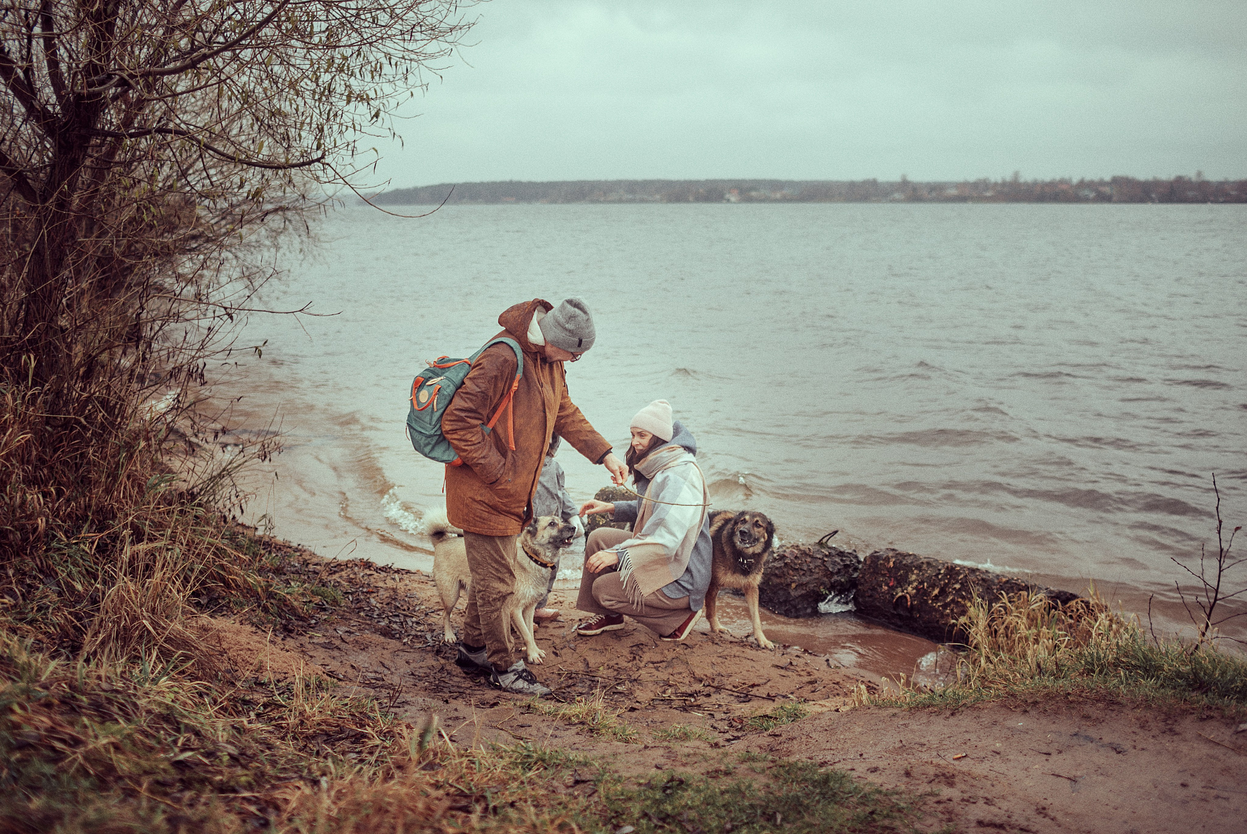 Лайфстайл фотосессия семьи в парке