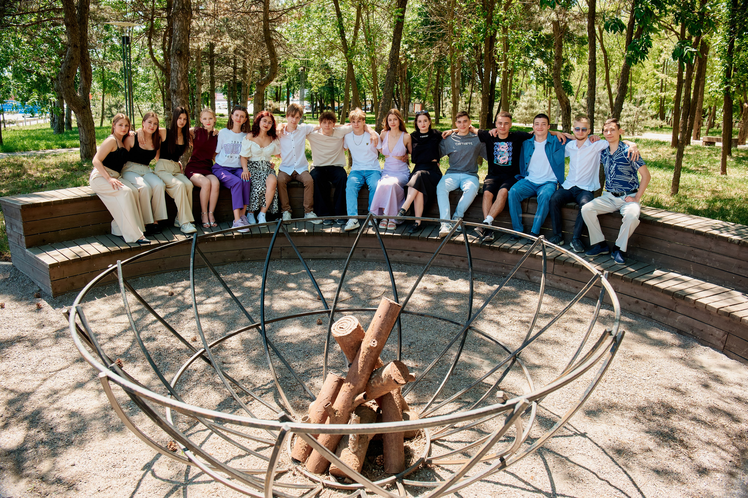 Парк «Самбек». 11 класс. Фотограф Таганрог Анна Трайжон