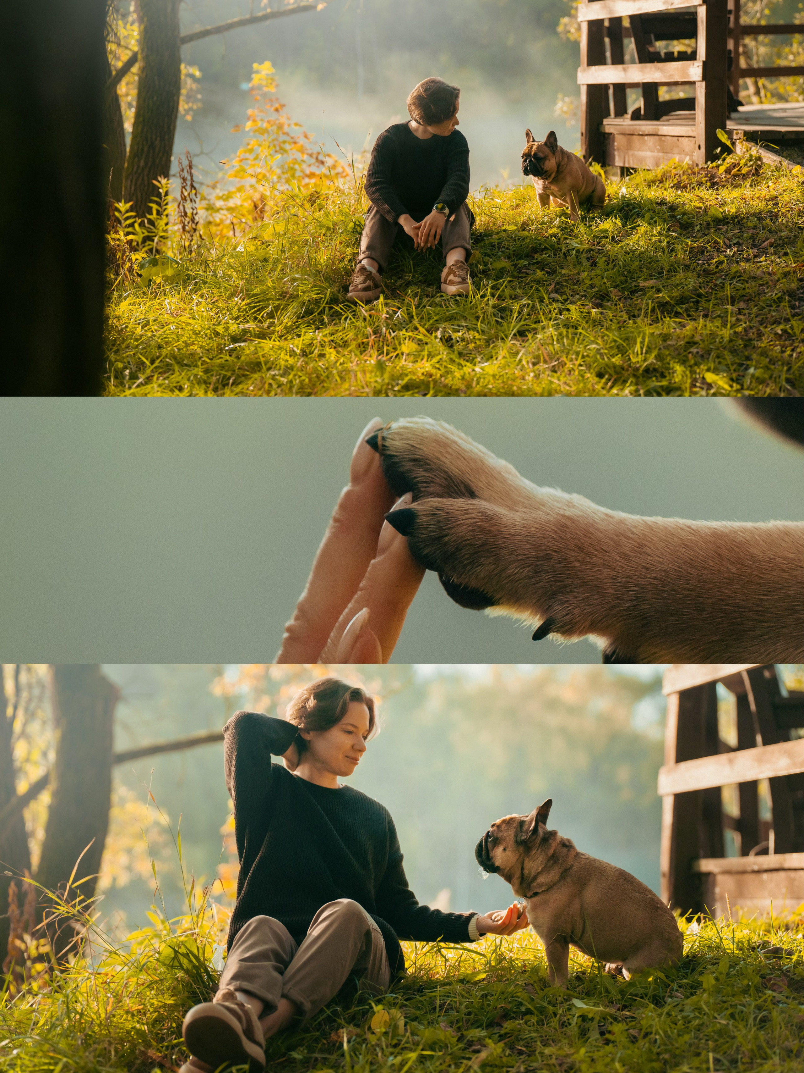 Анастасия и Бенц. Фотограф анималист в Москве и Санкт-Петербурге Свиридова Анна