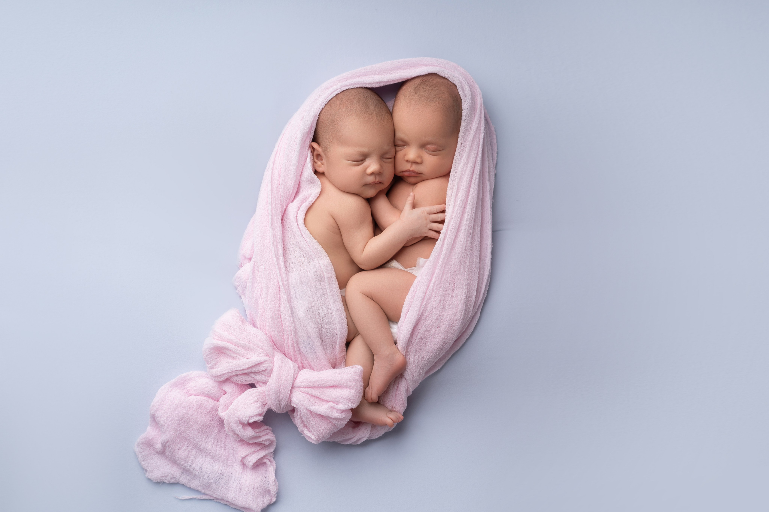 Двойня. Newborn фотограф в Москве — Фотофеи. Съемка новорожденных и детей до года