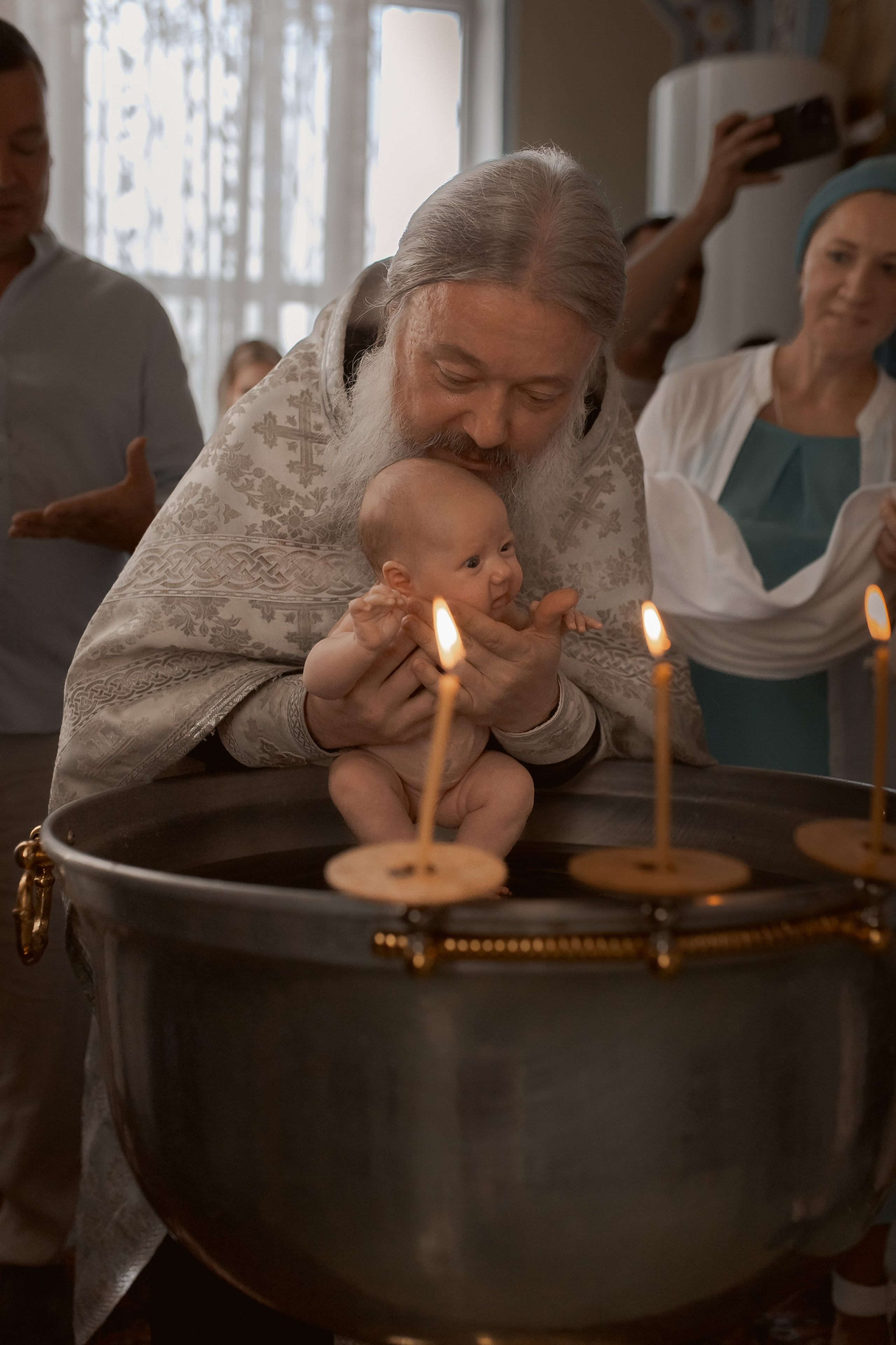 Крещение Алисы. Фотограф на Крещение и Венчание в Ташкенте