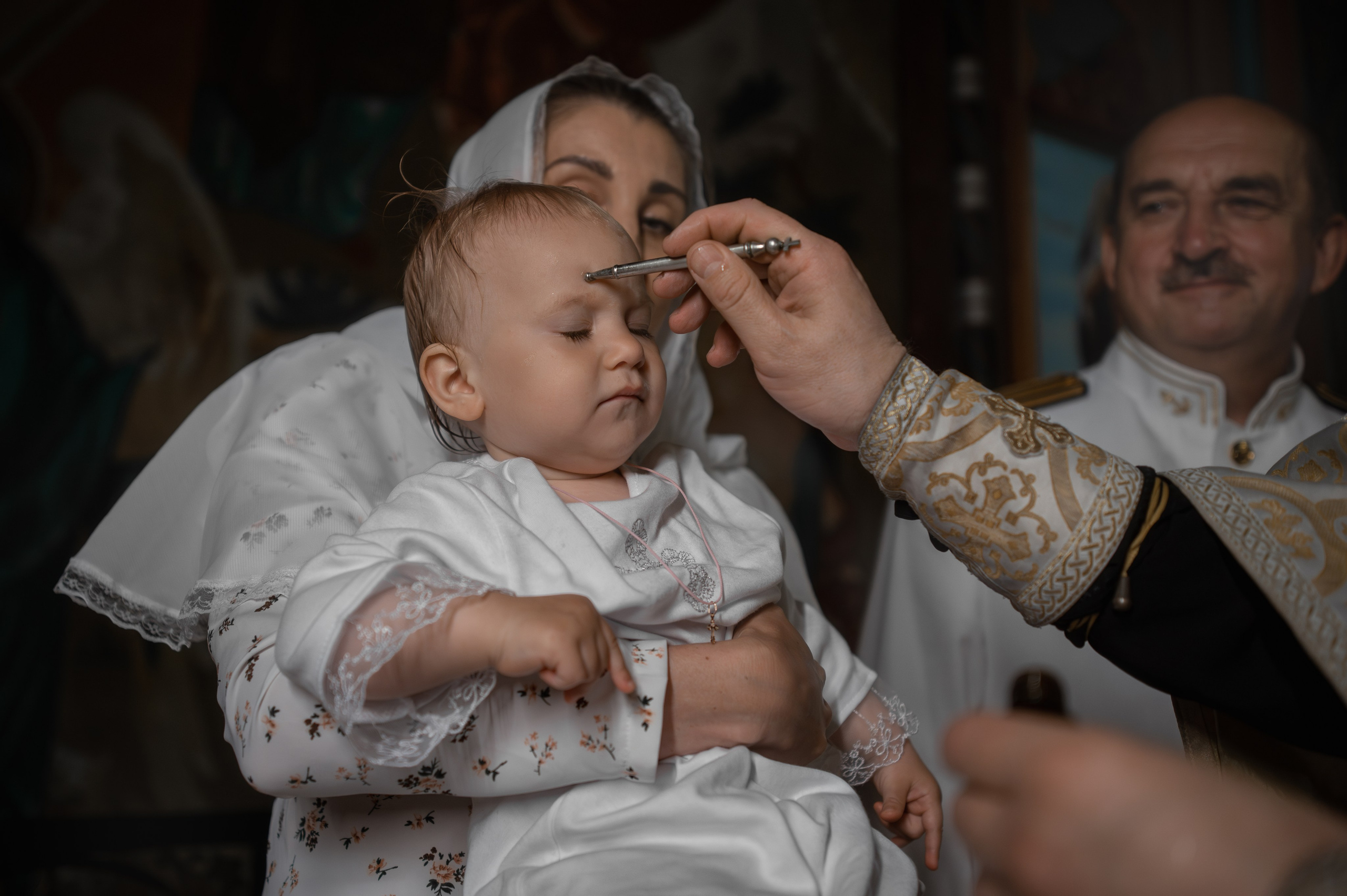 Крещение в соборе Петра и Павла в Петергофе. Фотограф на крещение и венчание, семейный фотограф в Санкт-Петербурге