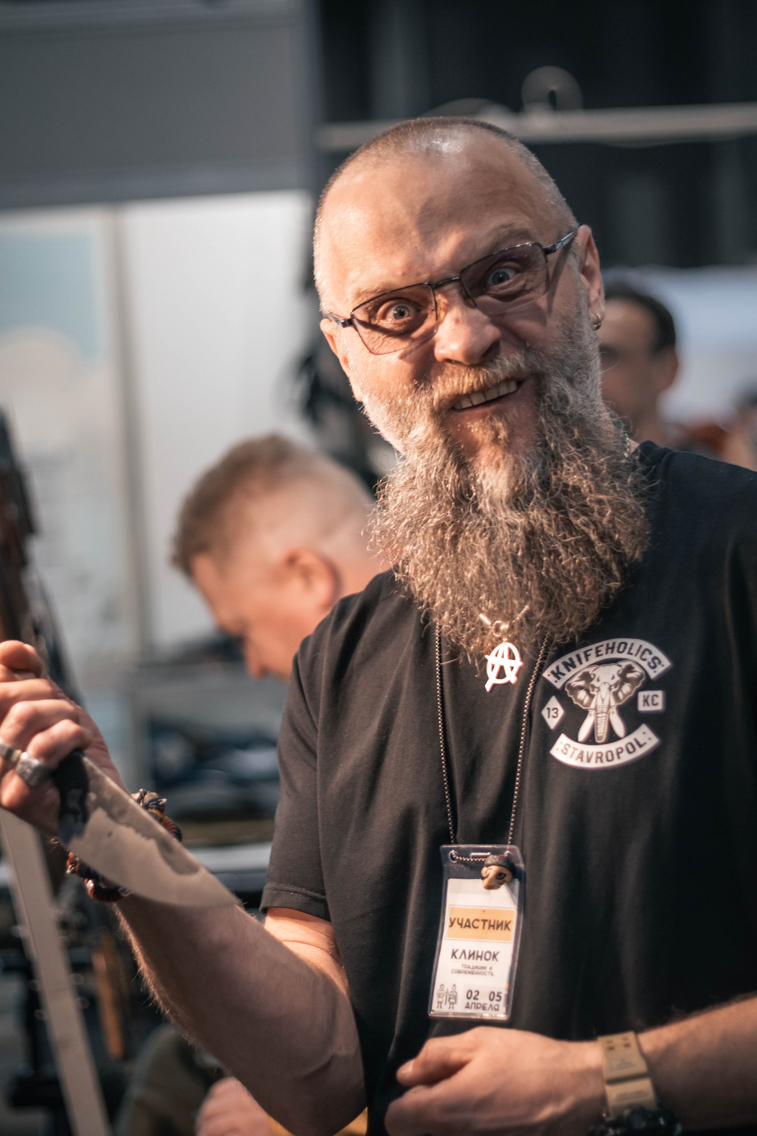 Выставка "Клинок". Фотограф и кожевник Кирилл Удалов