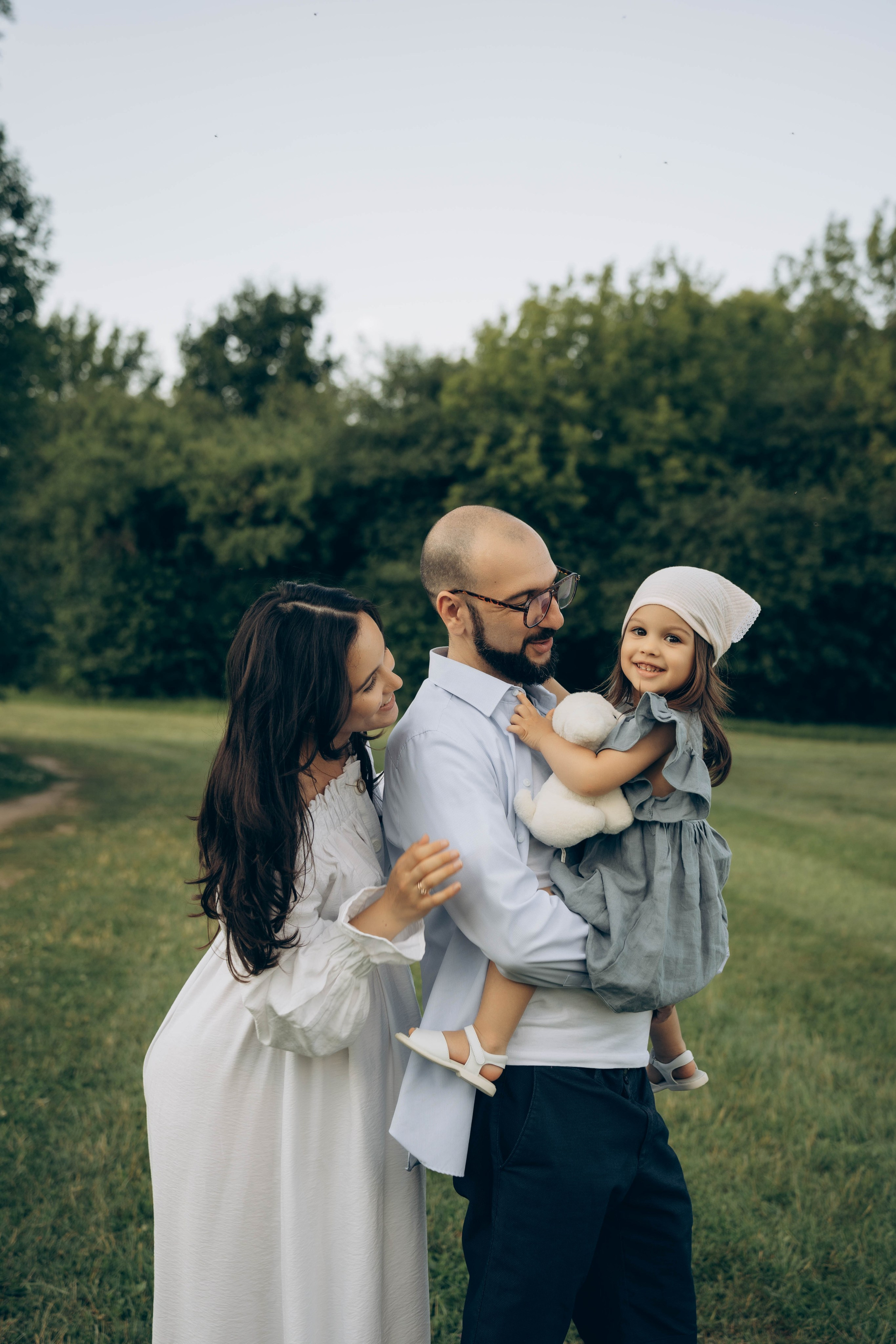 Анастасия, Михаил и малышка Ариана