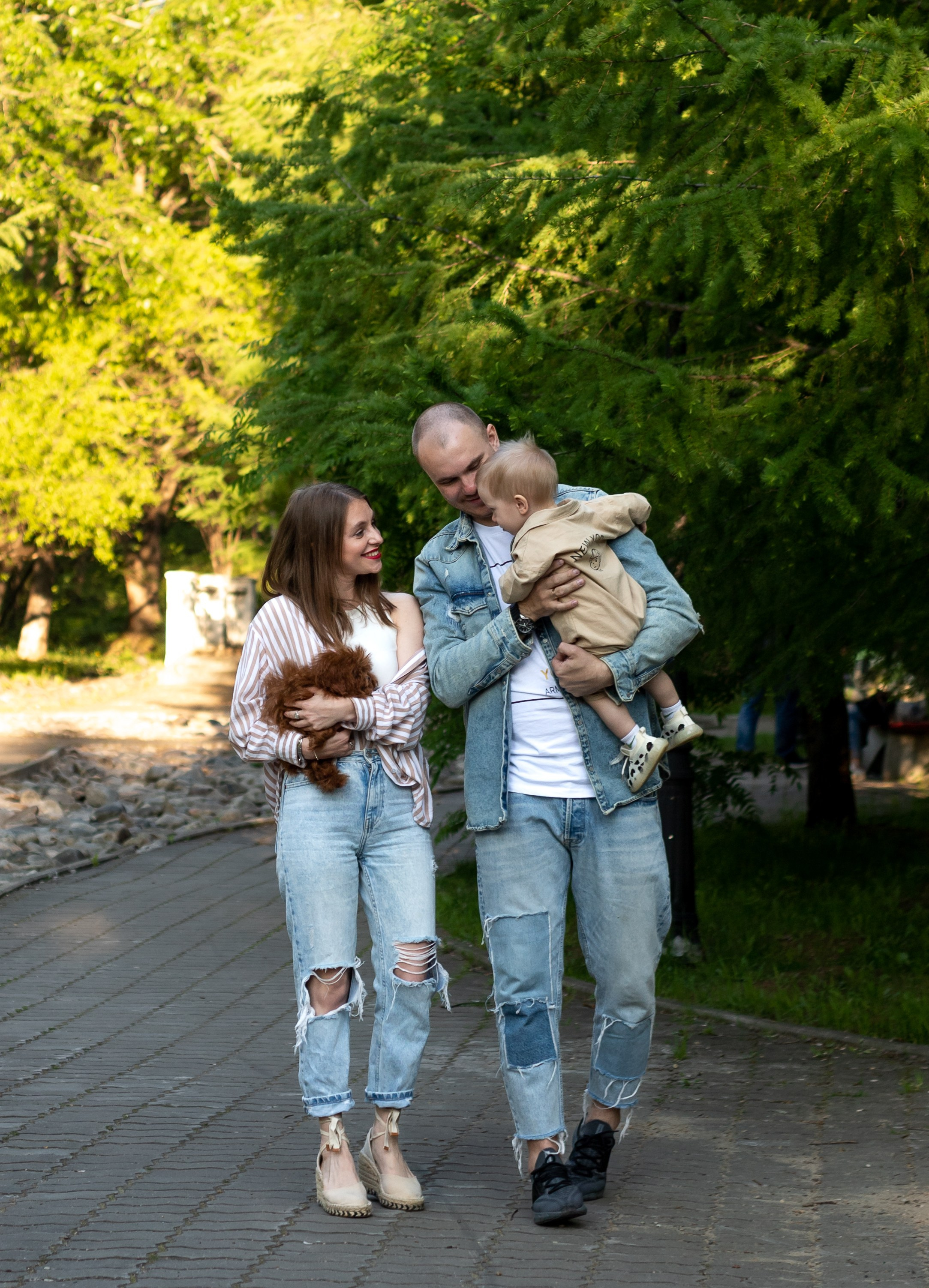Семейная прогулка в парке «Северный». Семейный и детский фотограф в Хабаровске Алевтина Проскурякова