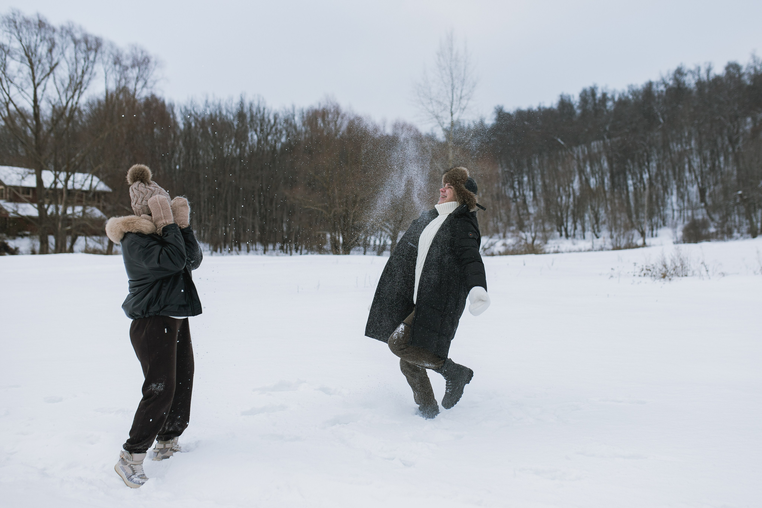 Снежные объятия