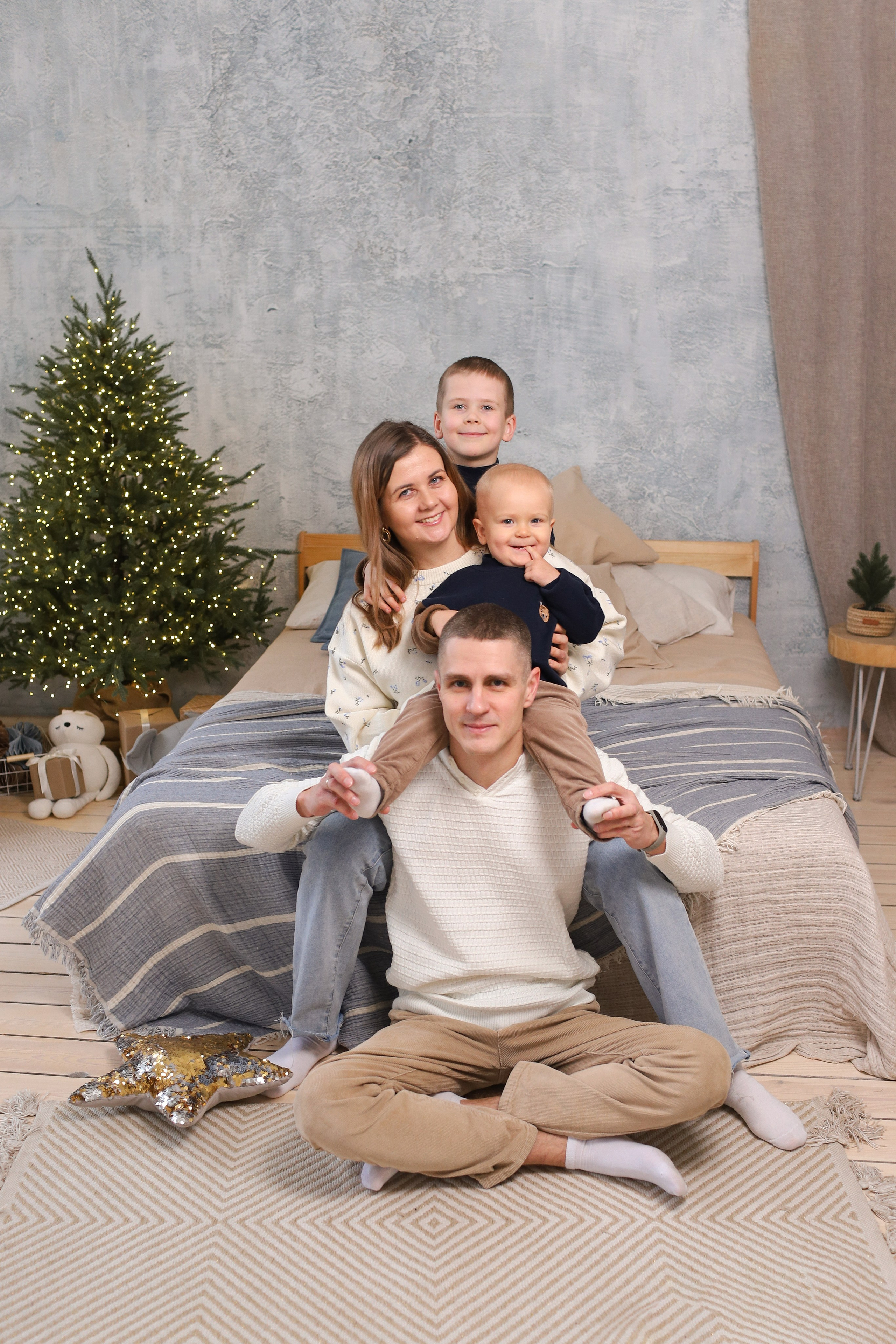 Новогодние детские фотосессии. Ирина Кан Фотограф новорожденных в Екатеринбурге