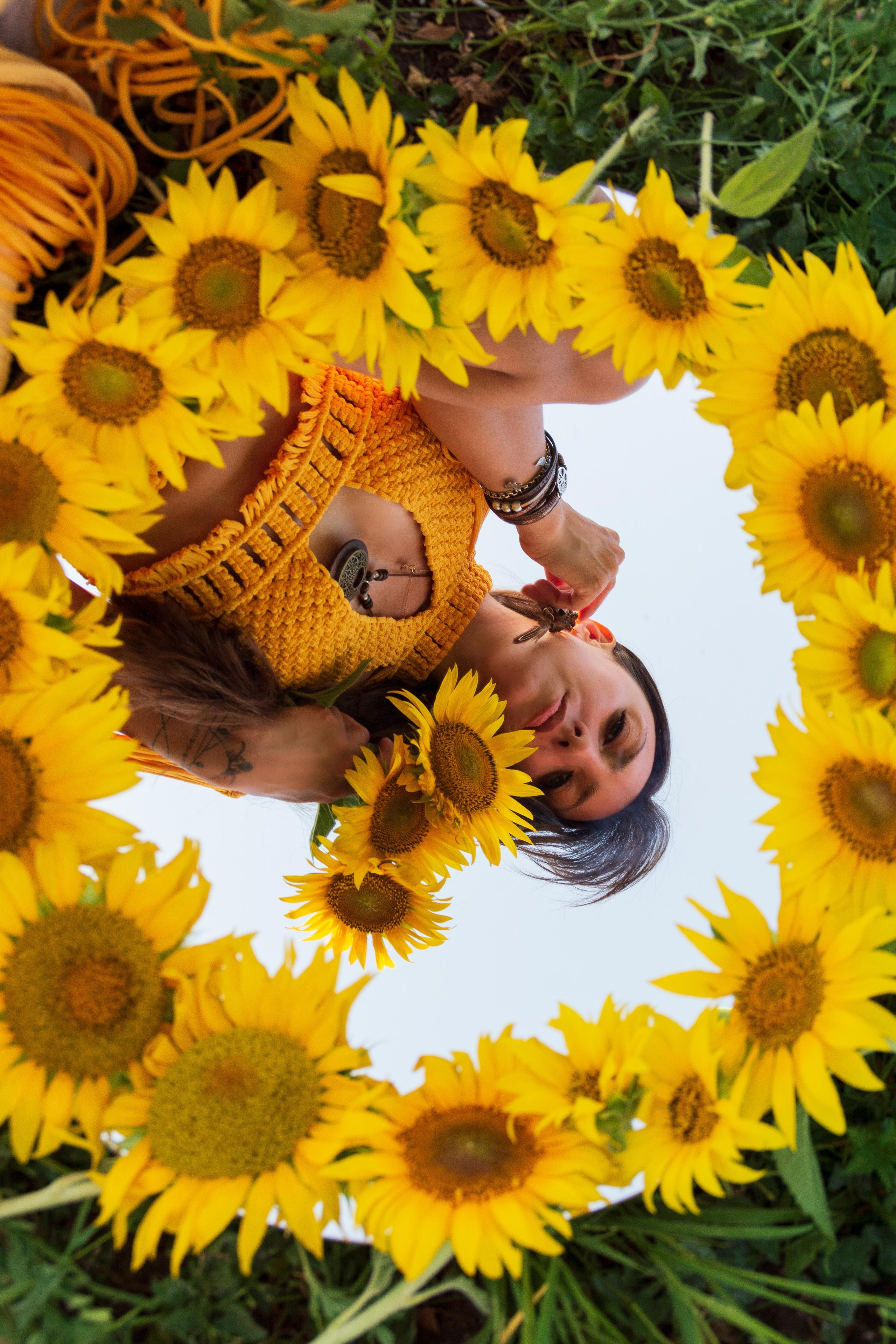 Подсолнухи. Елена Волкова семейный фотограф в станице Гостагаевской города-курорта Анапа