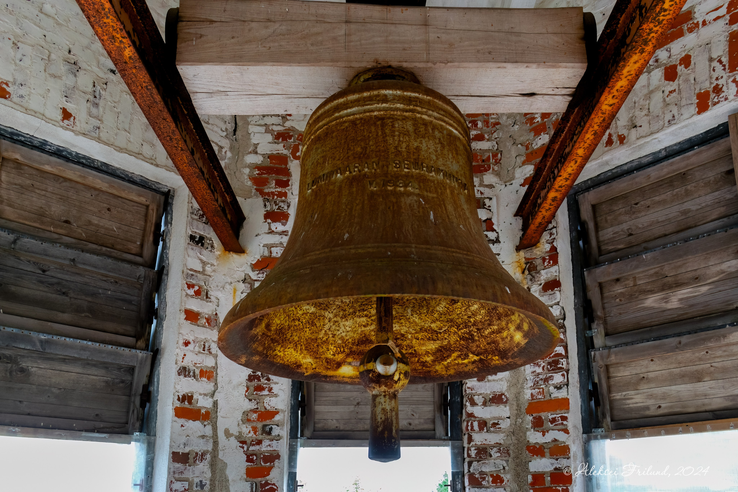 Кирха в пос. Лумиваара. Аэросъемка. Фото и Видео в Карелии. Алексей Фрилунд