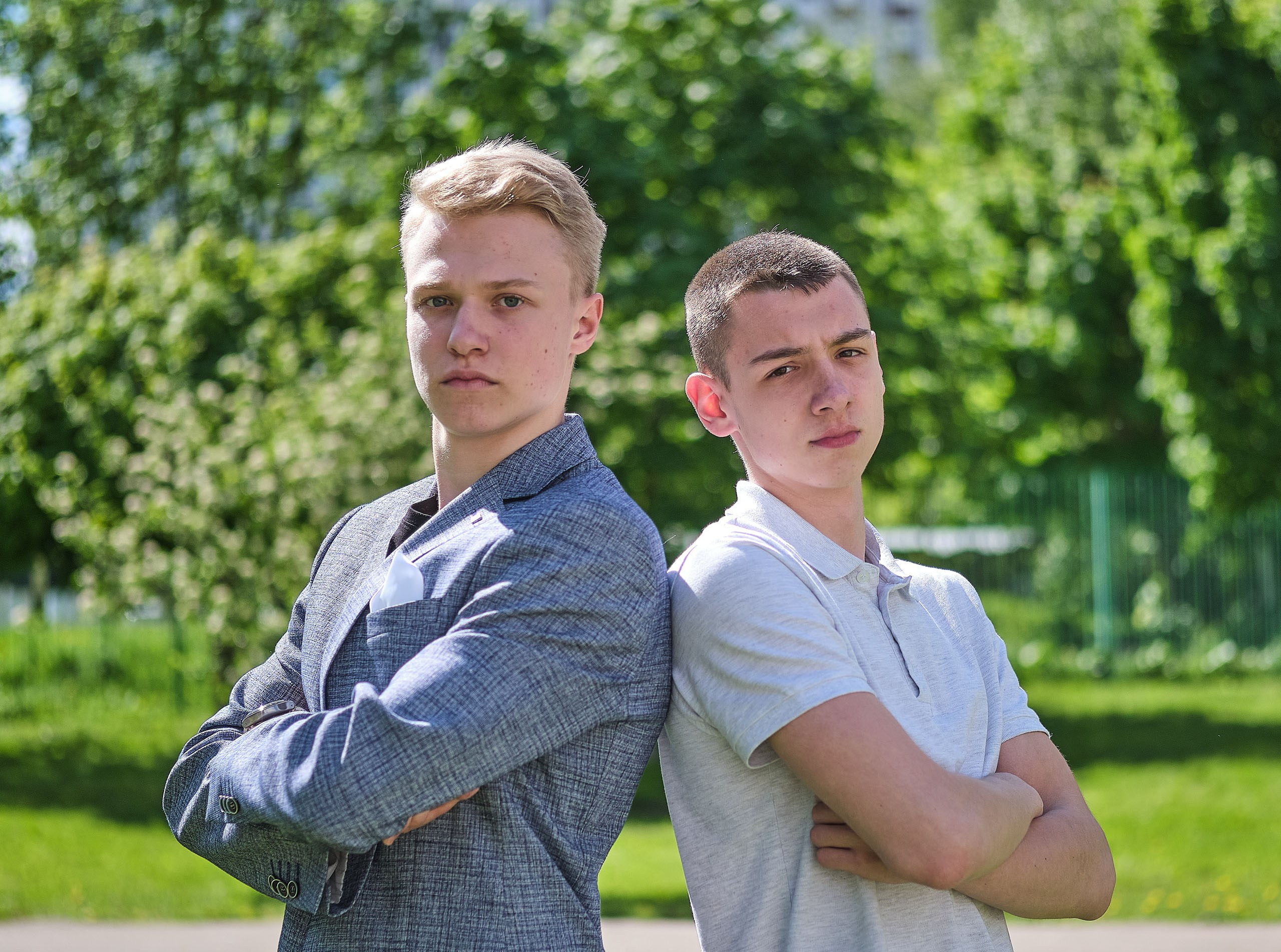 Школьная съёмка выпускников (Репортаж)